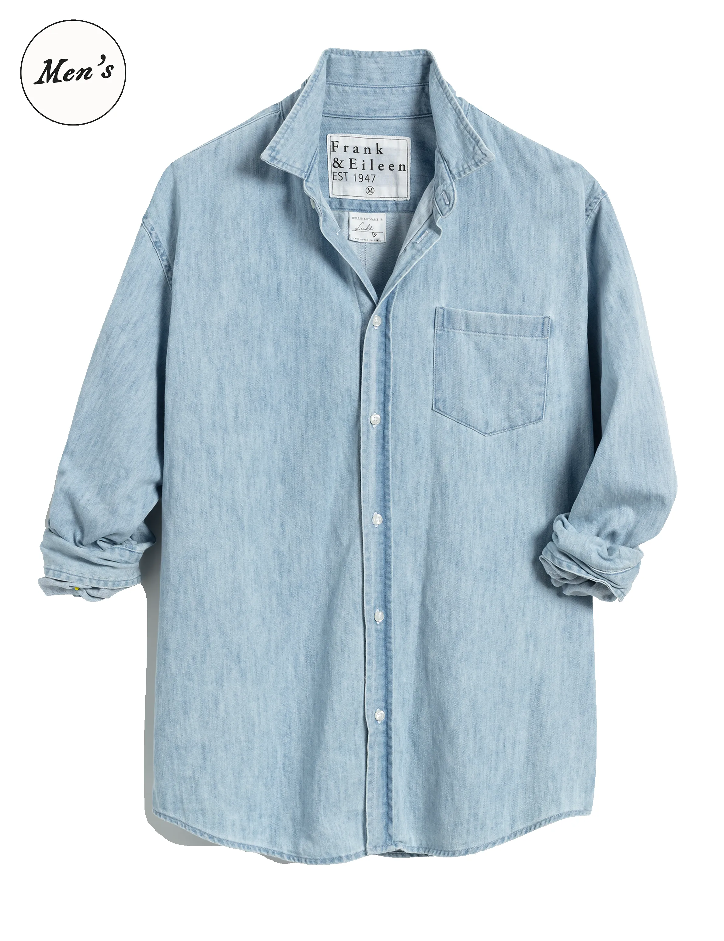 LUKE Classic Blue Wash, Famous Denim sold by Frank & Eileen