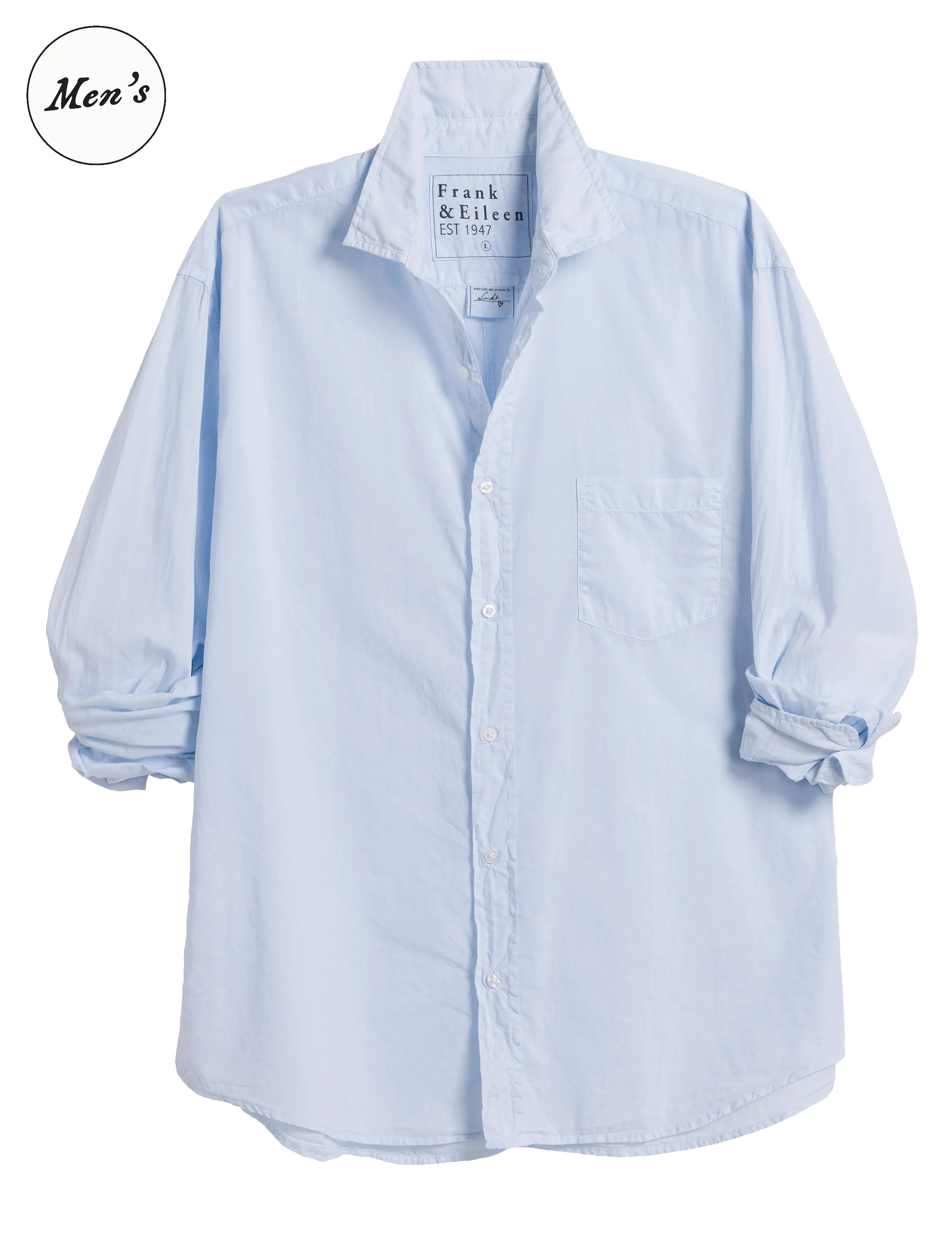 LUKE Shirting Blue, Featherweight sold by Frank & Eileen