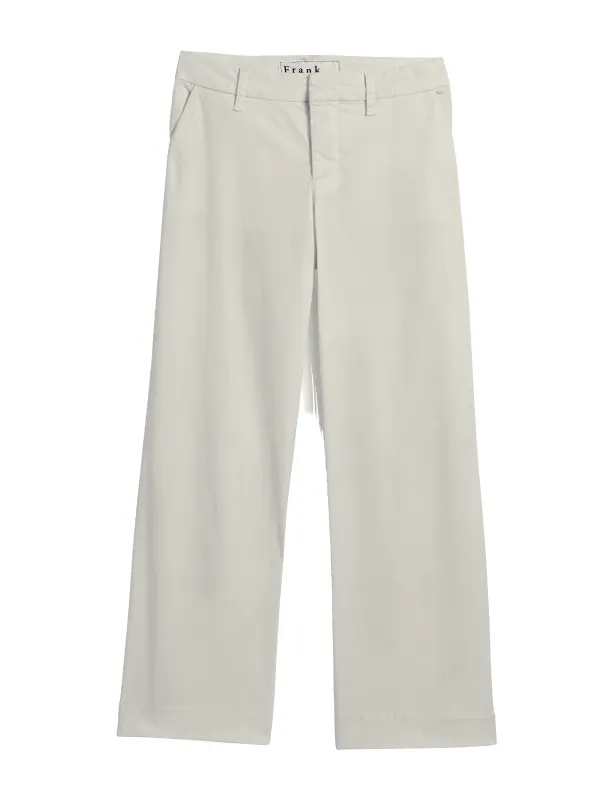 WESTPORT Cement, Italian Performance Twill made by Frank & Eileen