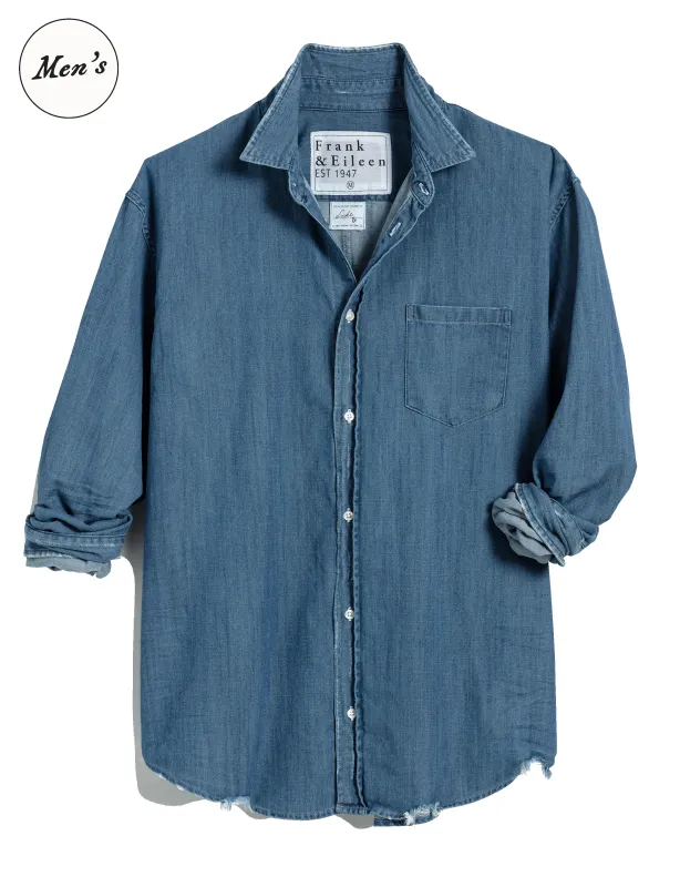 LUKE Vintage Stonewashed Indigo, Famous Denim made by Frank & Eileen