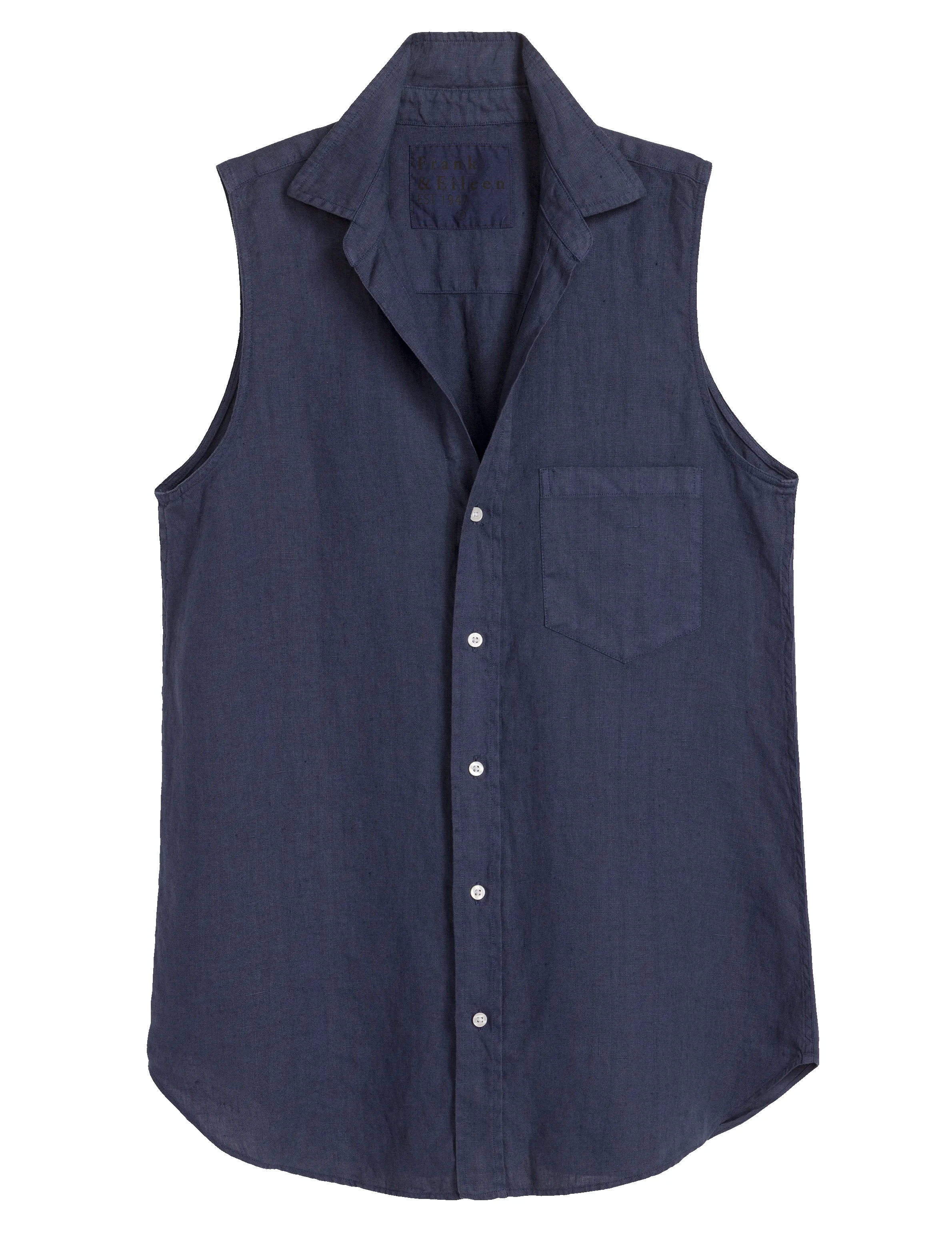 FINLEY Navy, Washed Linen sold by Frank & Eileen product image thumbnail 4