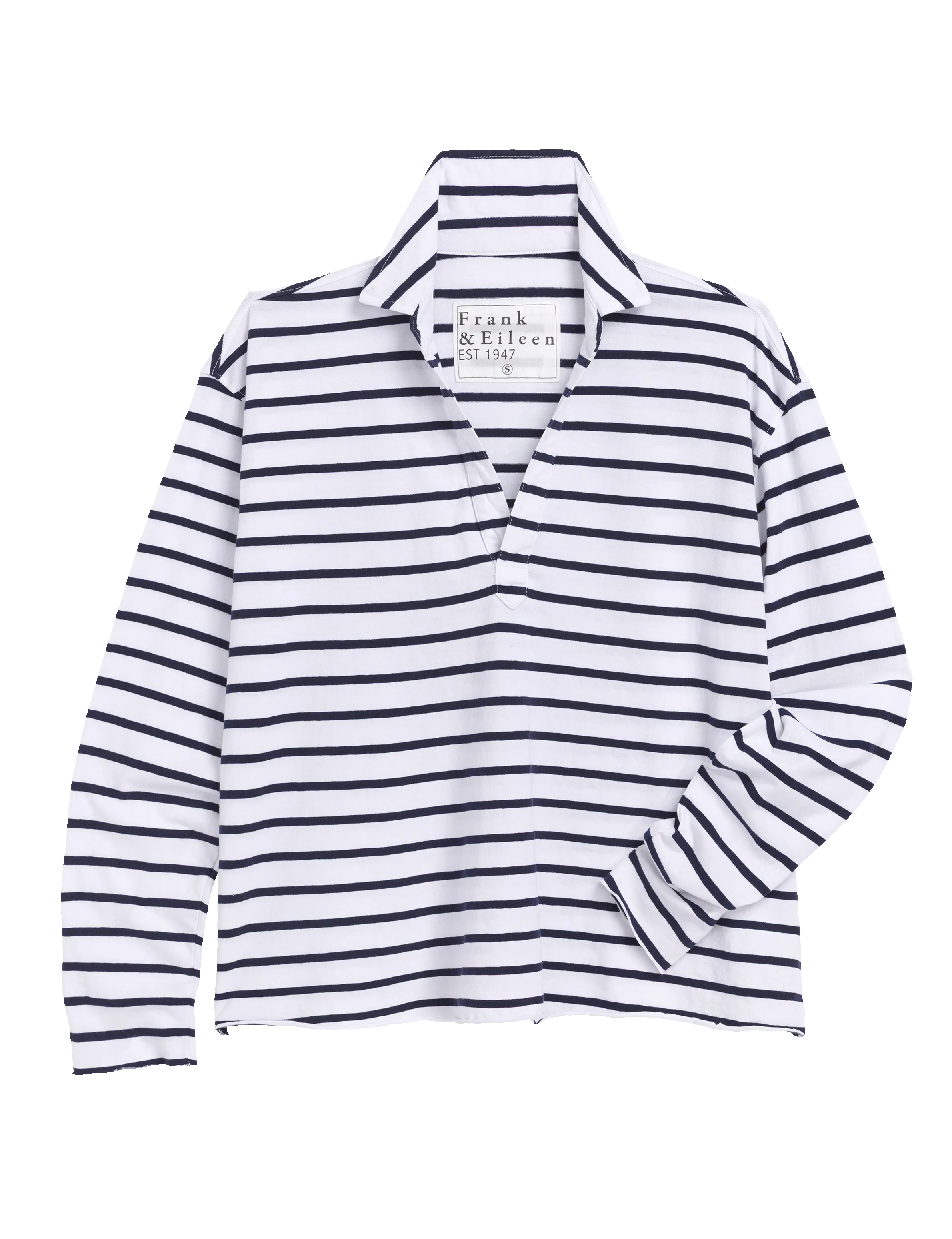 PATRICK Wide Navy French Stripe, Heritage Jersey sold by Frank & Eileen product image thumbnail 4