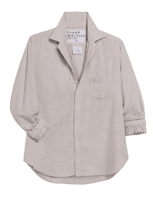 EILEEN Heather Camel, Italian Flannel sold by Frank & Eileen