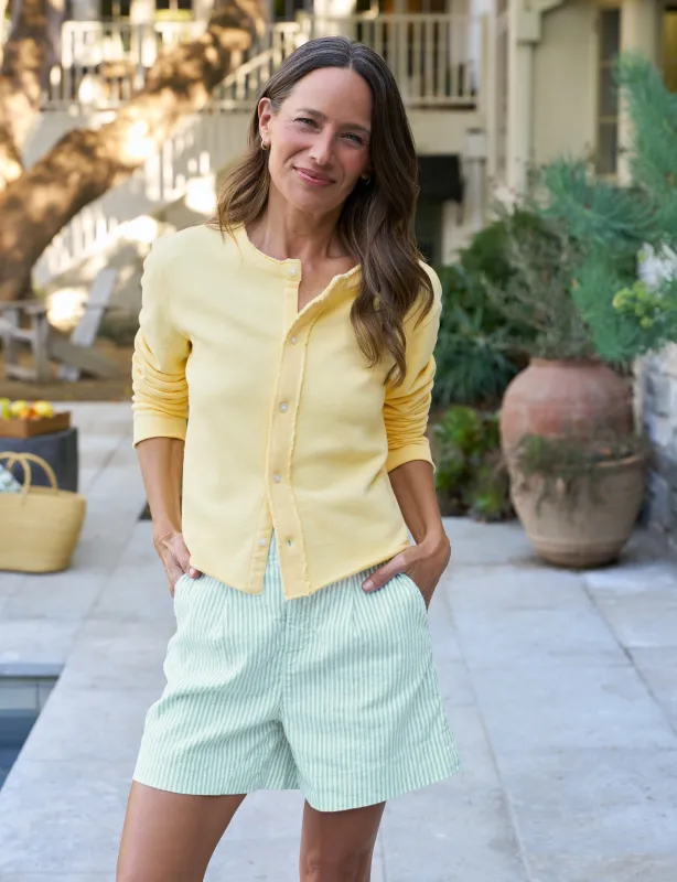 JACKIE Lemon Yellow, Triple Terry made by Frank & Eileen