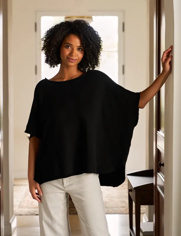 OLIVE Black, Triple Terry made by Frank & Eileen