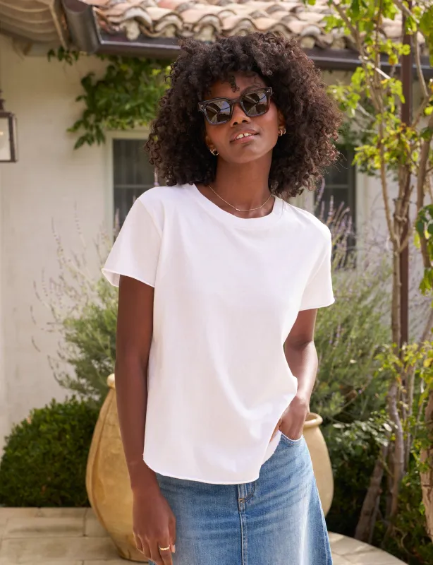 THEO White, Vintage Jersey made by Frank & Eileen