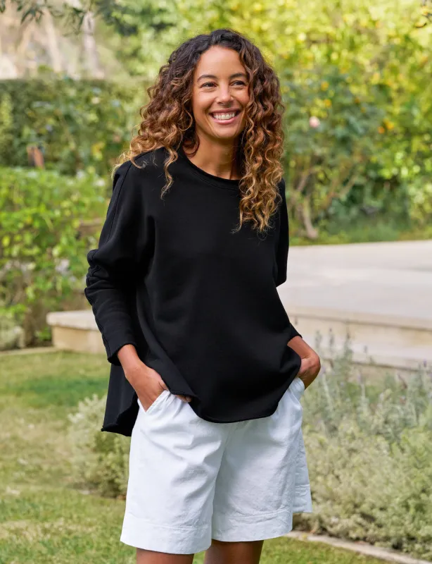 ANNA Black, Triple Terry made by Frank & Eileen