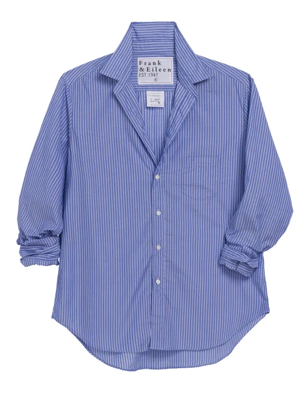 EILEEN Blue on Blue Stripe, Superluxe made by Frank & Eileen