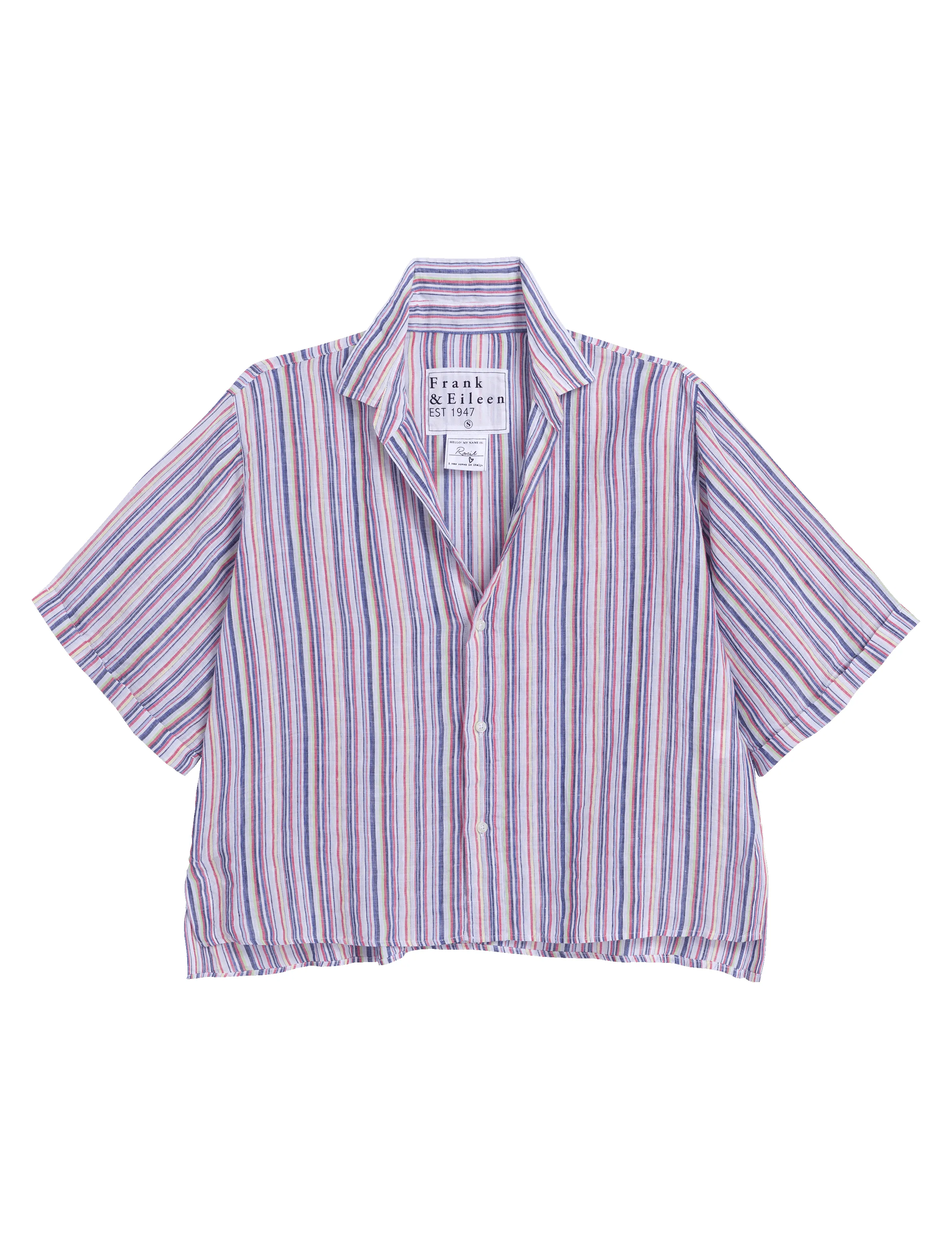 ROSIE Multi Stripe, Italian Classic Linen sold by Frank & Eileen product image thumbnail 4