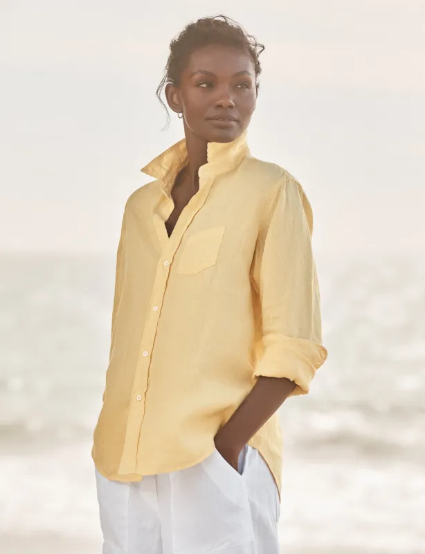 EILEEN Sunshine, Washed Linen made by Frank & Eileen