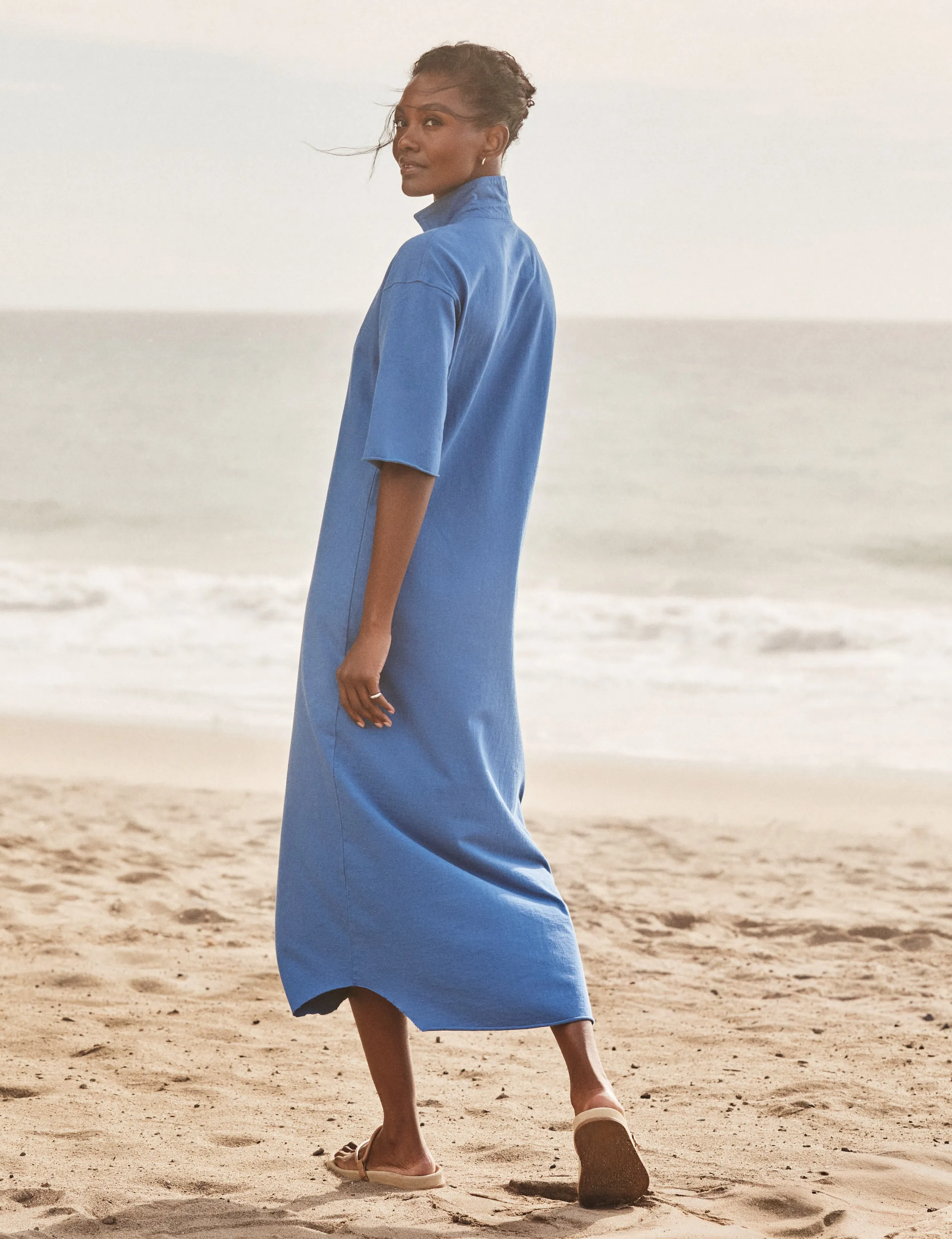 EMMA Lazuli Blue, Vintage Jersey sold by Frank & Eileen product image thumbnail 2