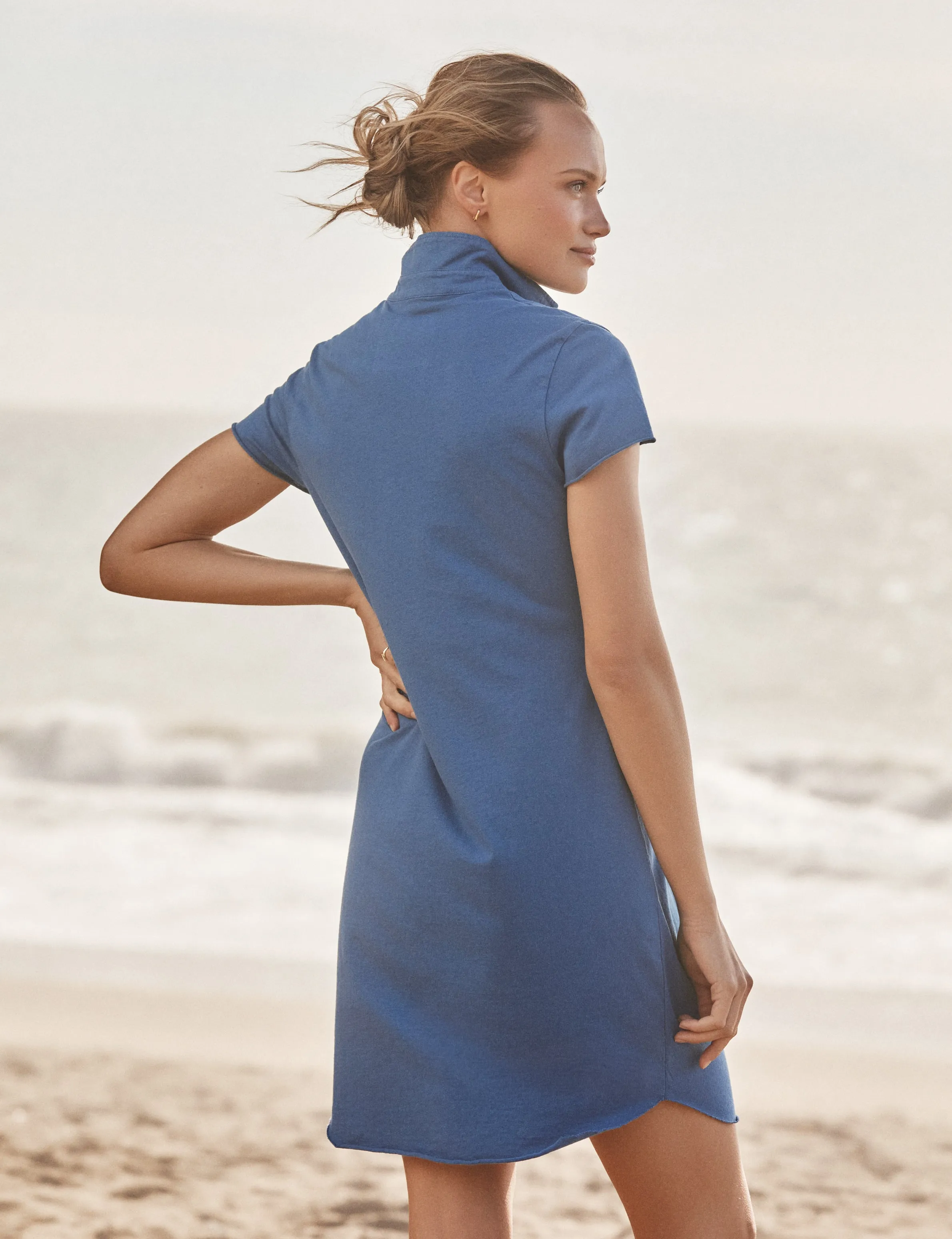 LAUREN Lazuli Blue, Vintage Jersey sold by Frank & Eileen product image thumbnail 2