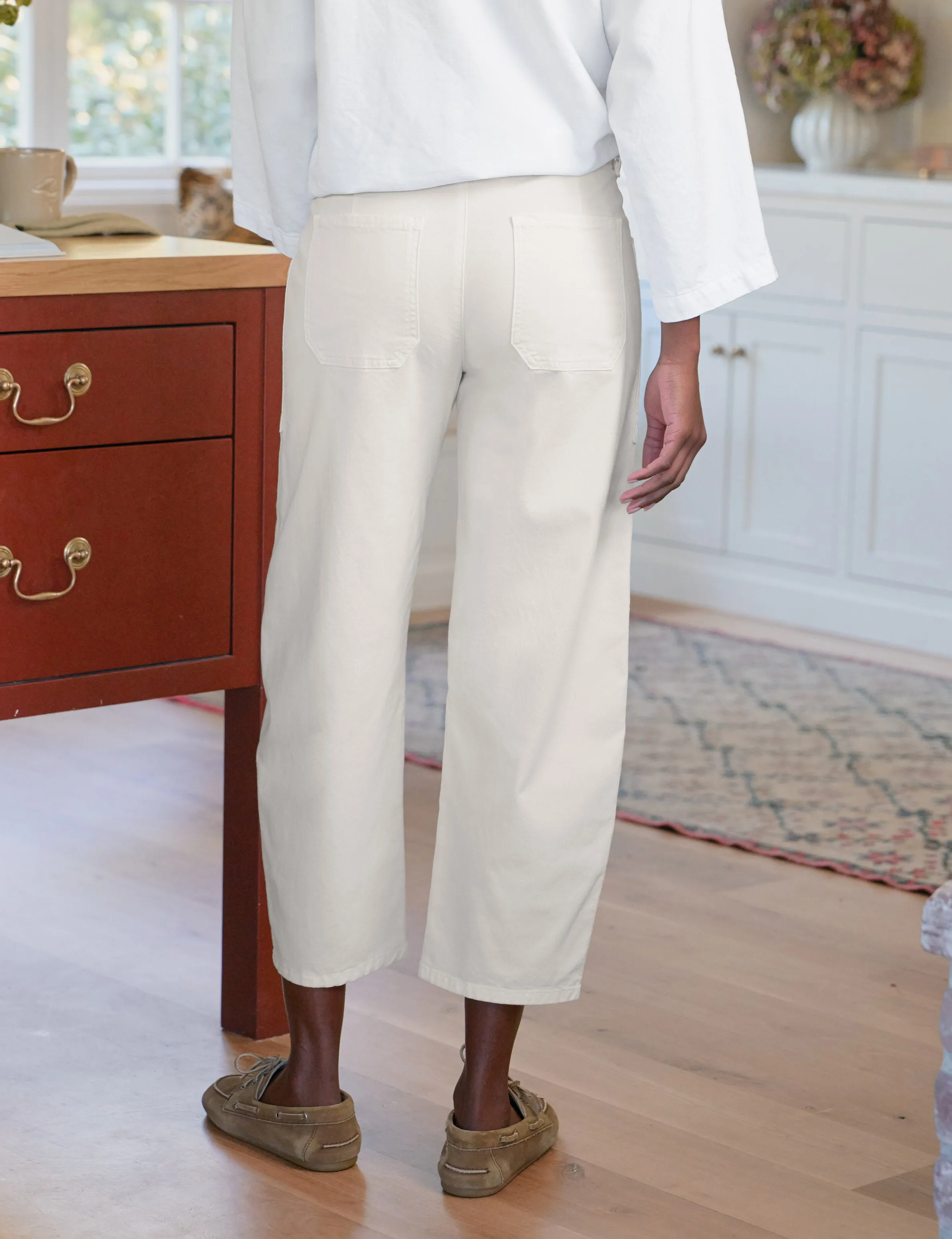 BRAY Chalk, Italian Peached Twill sold by Frank & Eileen product image thumbnail 2