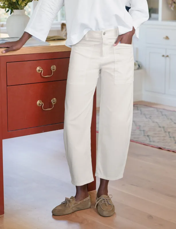 BRAY Chalk, Italian Peached Twill made by Frank & Eileen