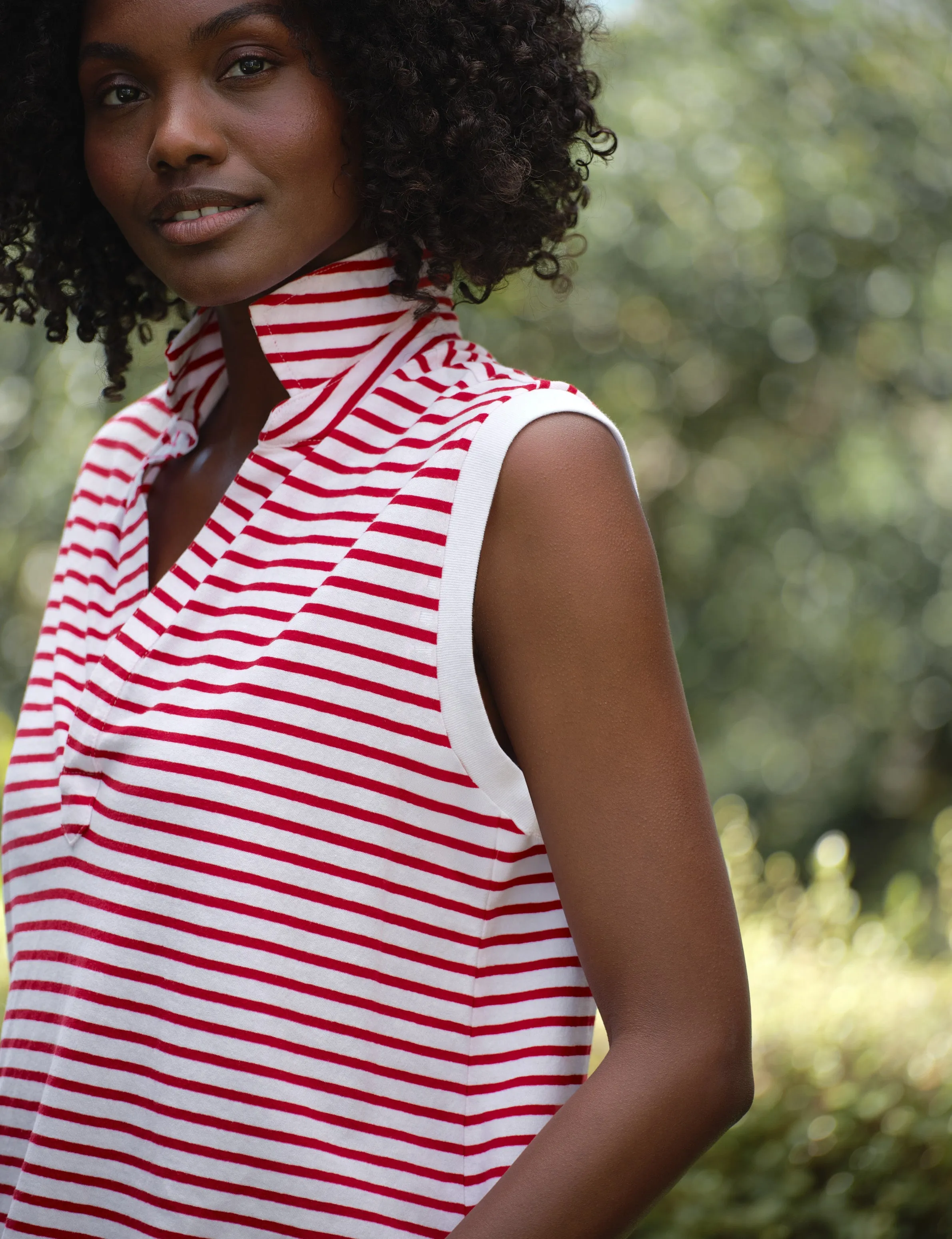 OLIVIA Sailor Stripe, Vintage Jersey sold by Frank & Eileen product image thumbnail 3