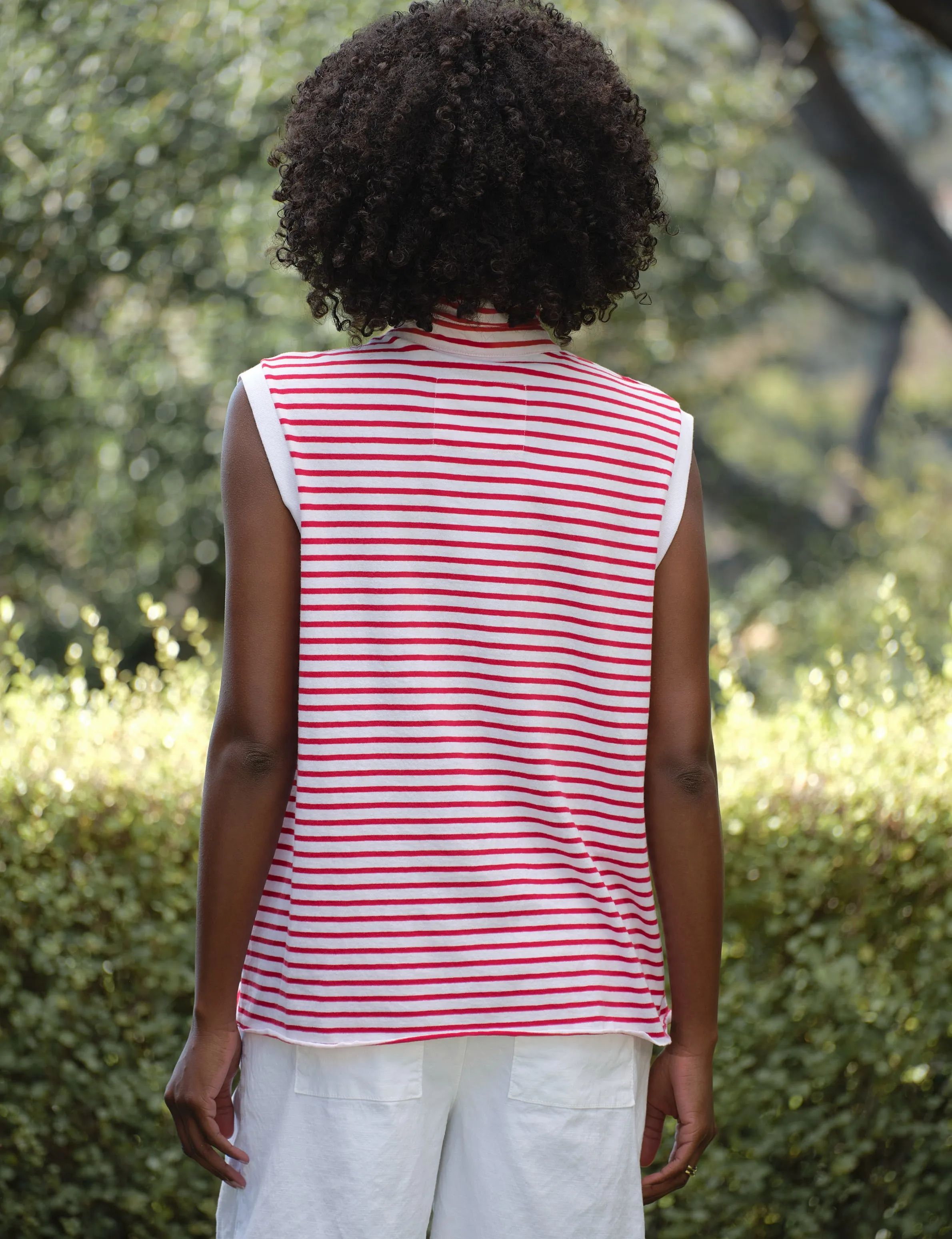 OLIVIA Sailor Stripe, Vintage Jersey sold by Frank & Eileen product image thumbnail 2
