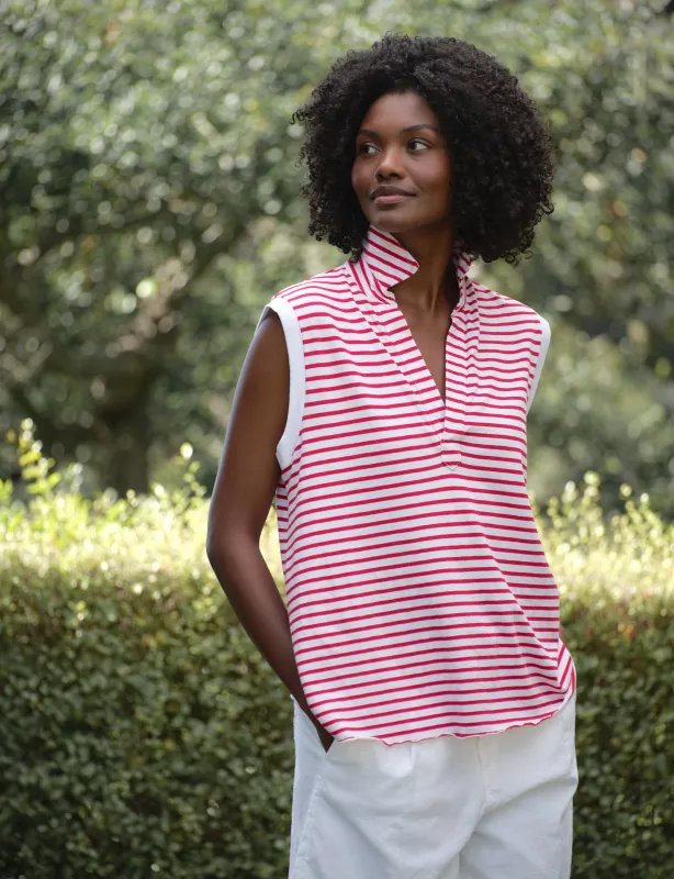 OLIVIA Sailor Stripe, Vintage Jersey made by Frank & Eileen