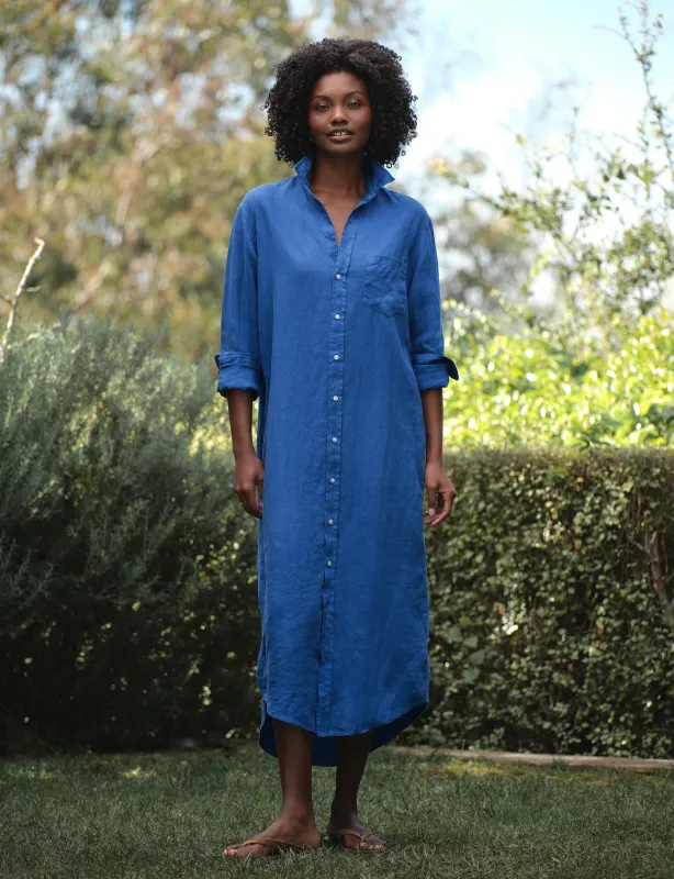 RORY Cabo Blue, Washed Linen made by Frank & Eileen