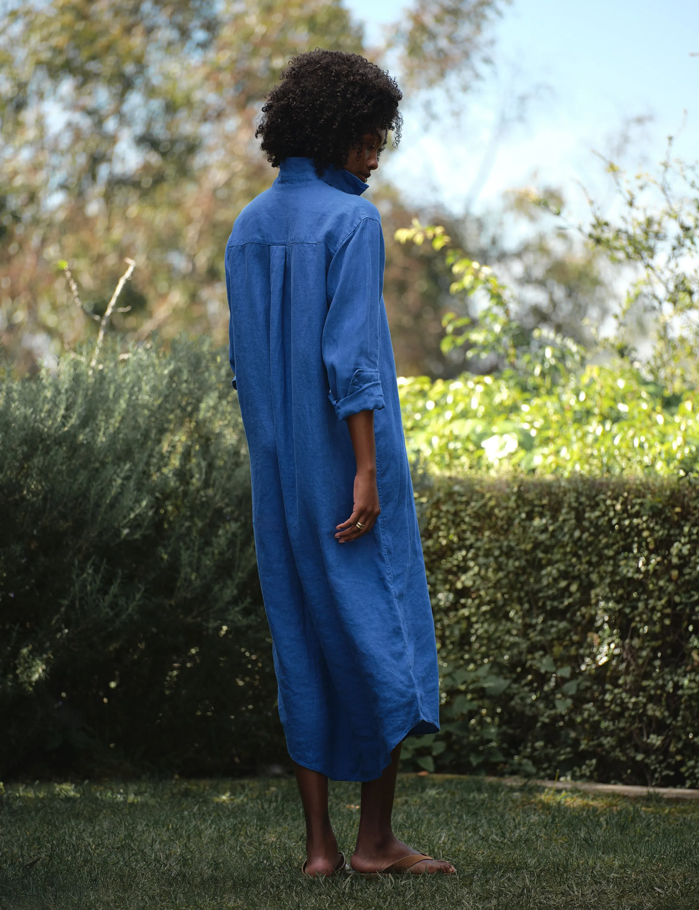 RORY Cabo Blue, Washed Linen sold by Frank & Eileen product image thumbnail 2
