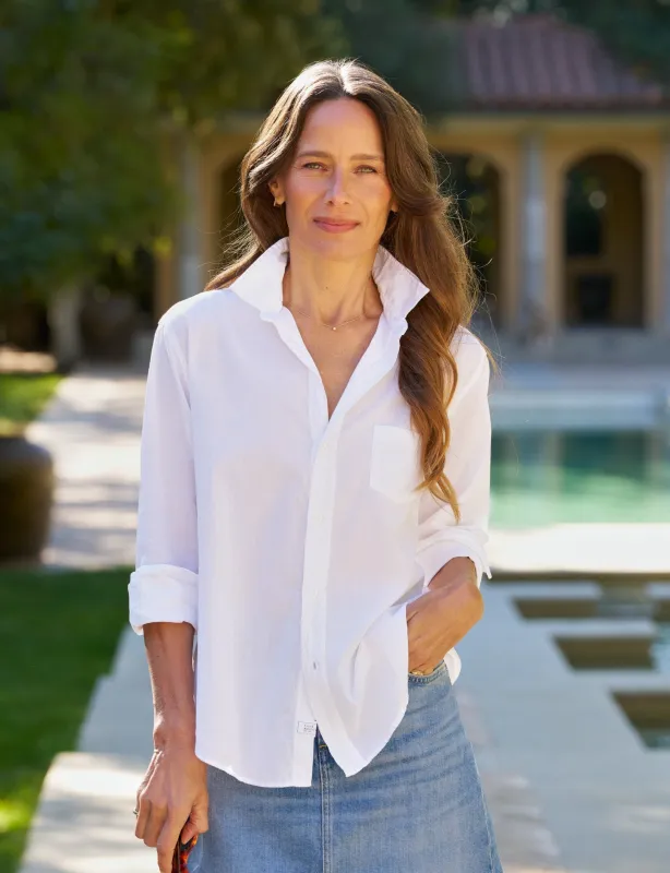 EILEEN White, Italian Casual Cotton made by Frank & Eileen