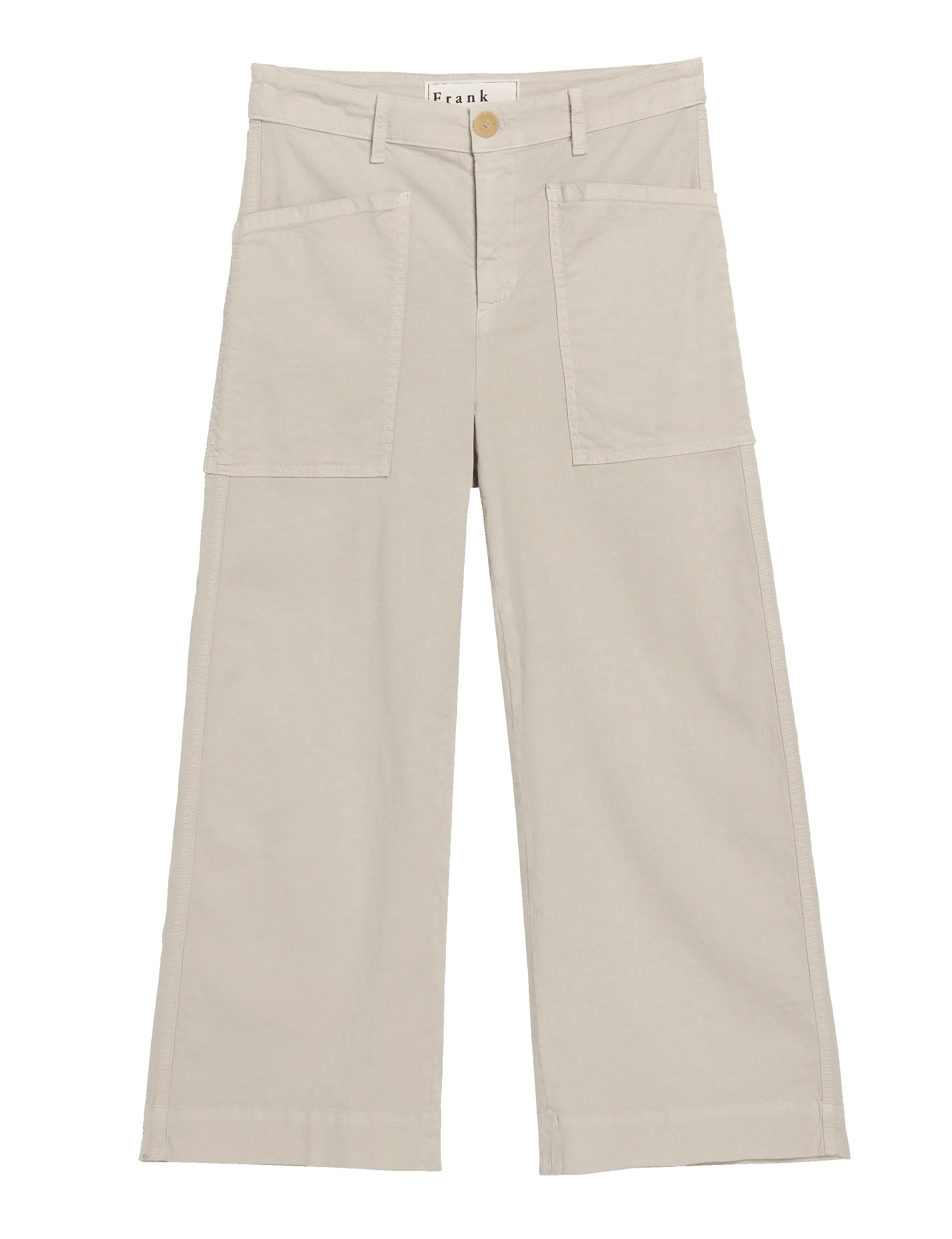 LIMERICK CROP Cement, Italian Performance Linen sold by Frank & Eileen product image thumbnail 5