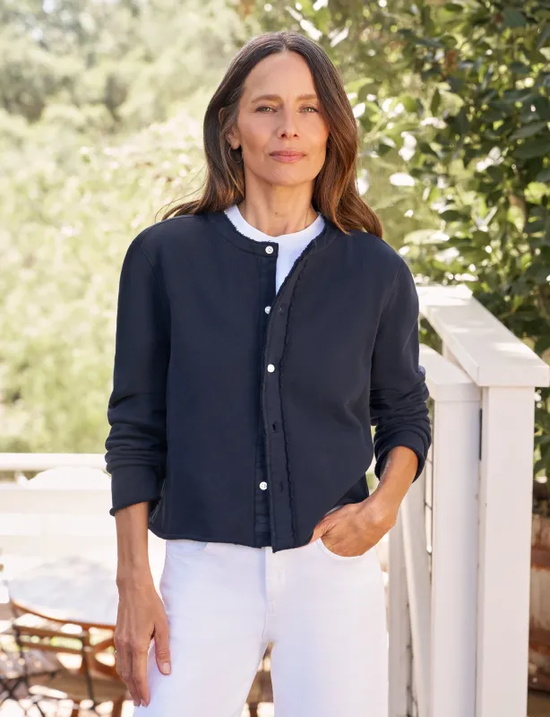 JACKIE Classic Navy, Triple Terry made by Frank & Eileen