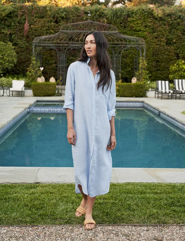 RORY Light Blue, Lived-in Linen made by Frank & Eileen