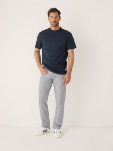 The Arc Hemp T-Shirt in Blueberry sold by Frank & Oak