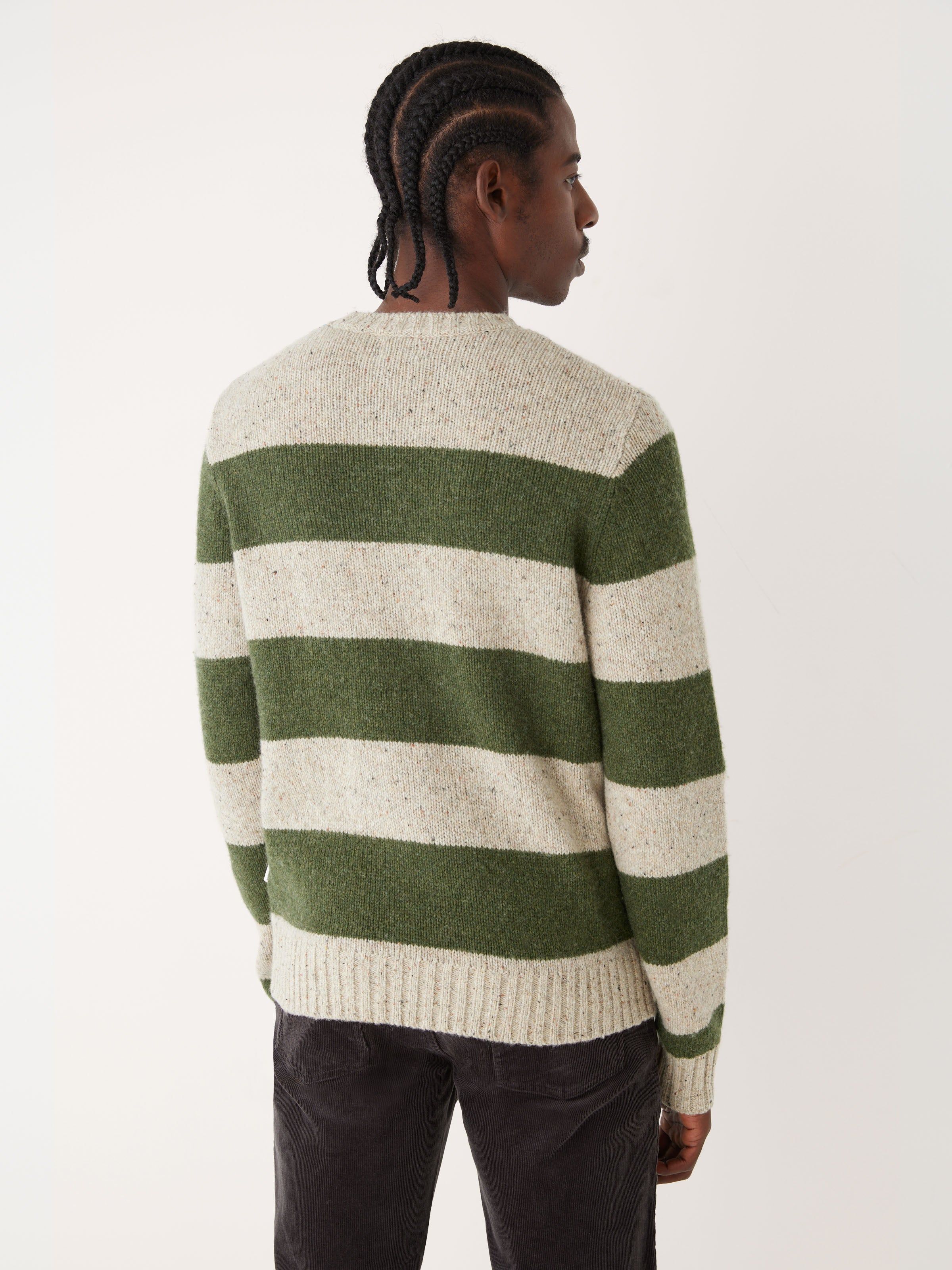 The Lambswool Crewneck Sweater in Forest Green sold by Frank & Oak product image thumbnail 4