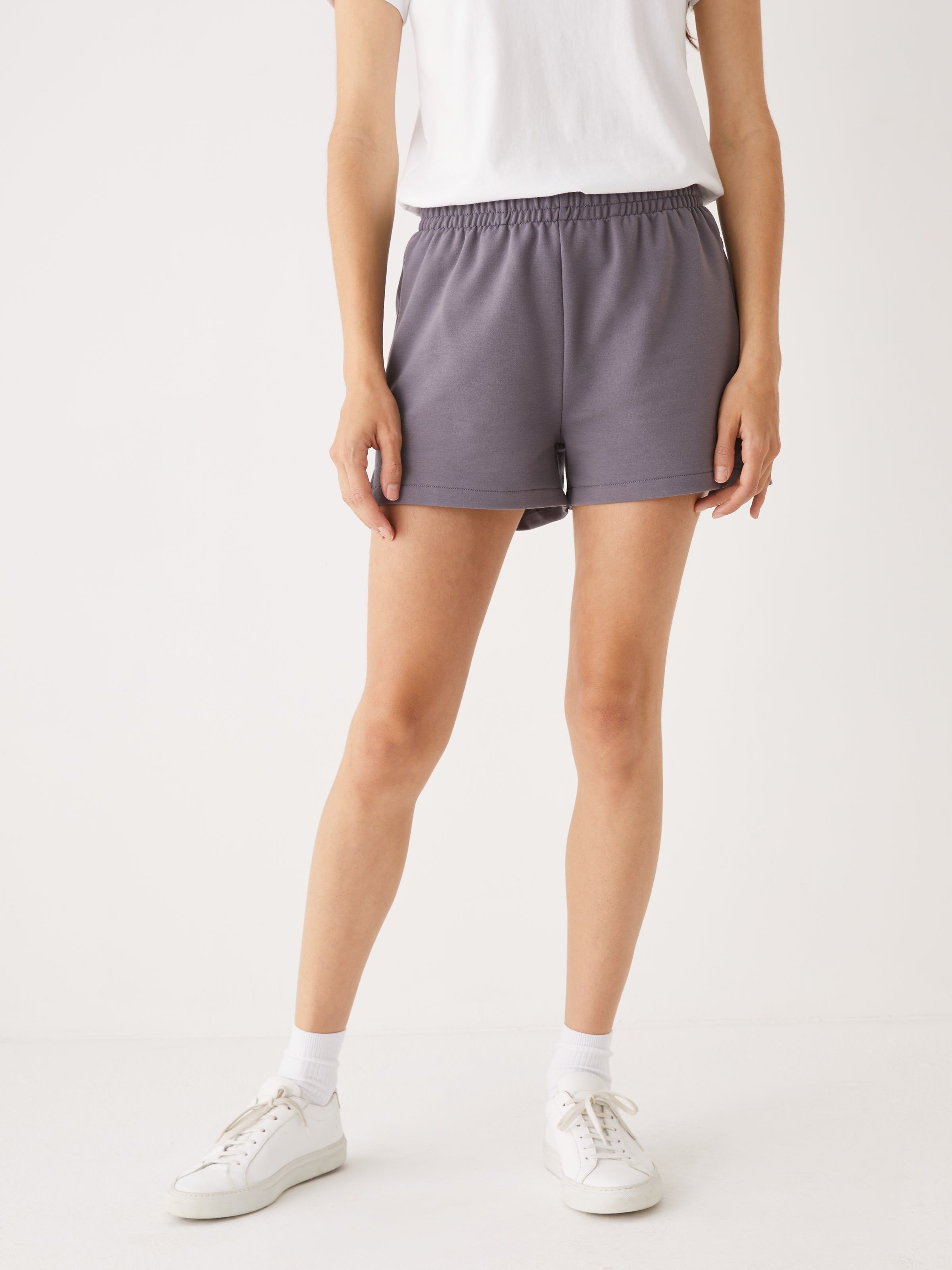 The Hybrid Sweatshort in Grey sold by Frank & Oak product image thumbnail 3