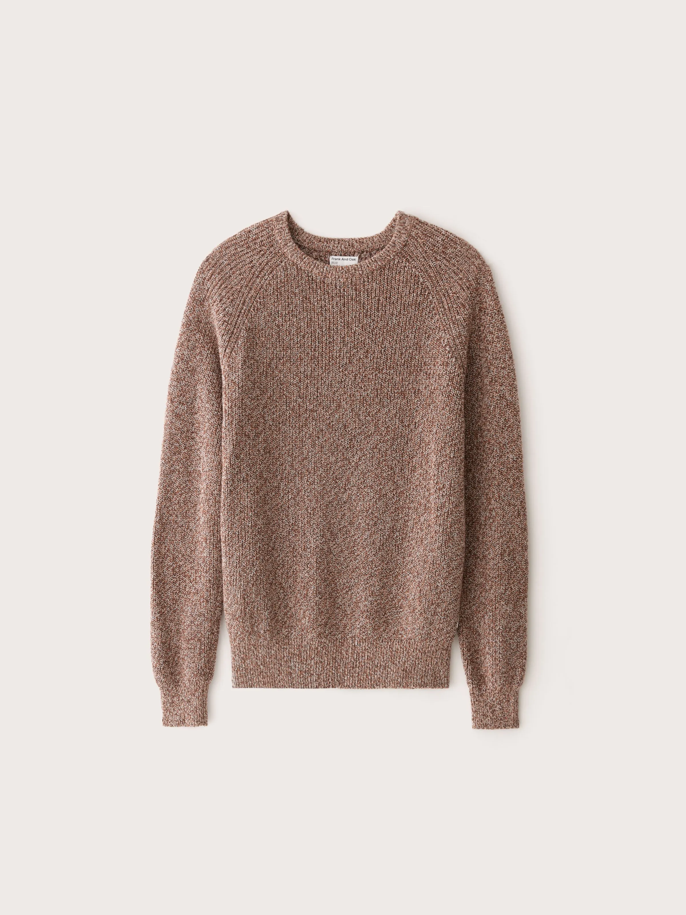 The Crewneck Sweater in Russet sold by Frank & Oak product image thumbnail 5