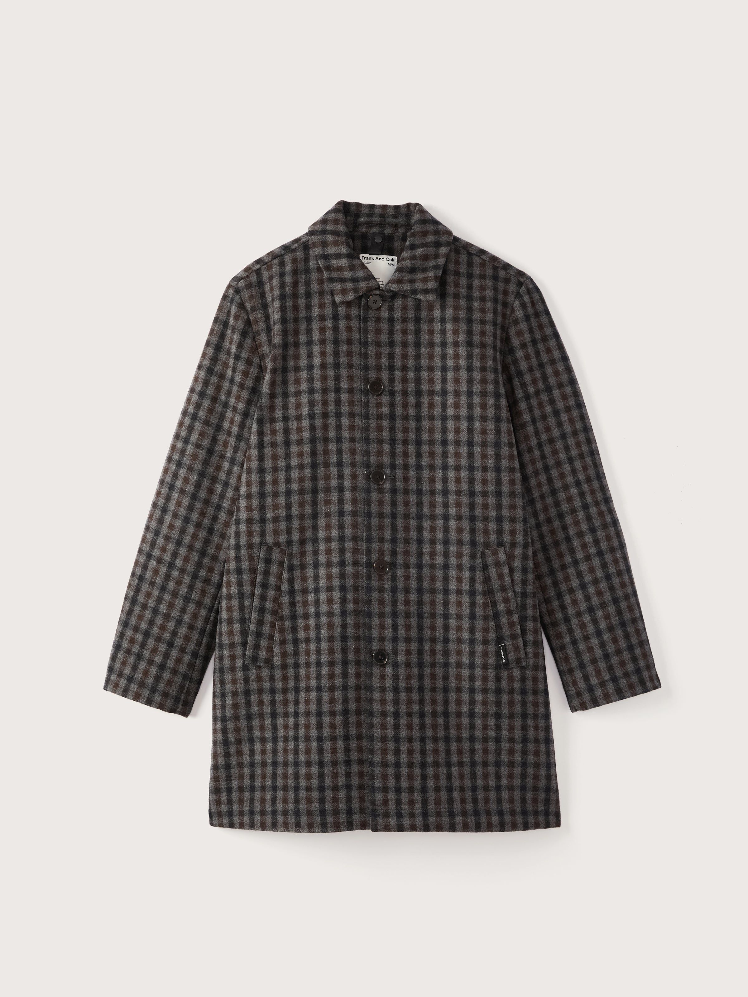 The Smith Mac Topcoat in Brown sold by Frank & Oak product image thumbnail 10