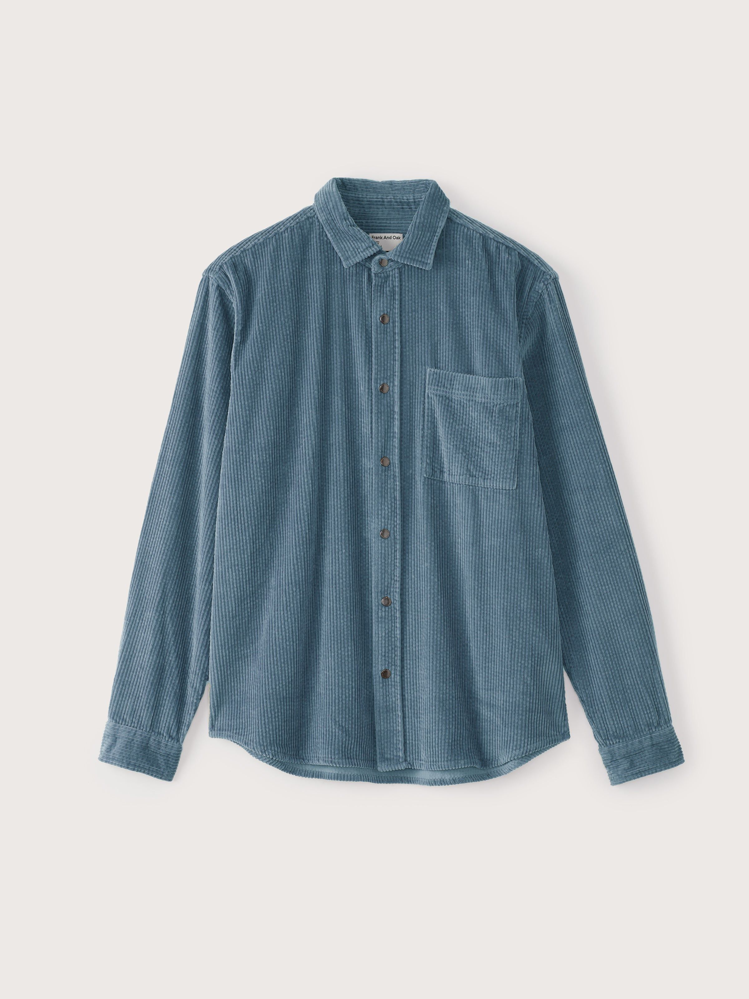 The Corduroy Shirt in Light Blue sold by Frank & Oak product image thumbnail 4