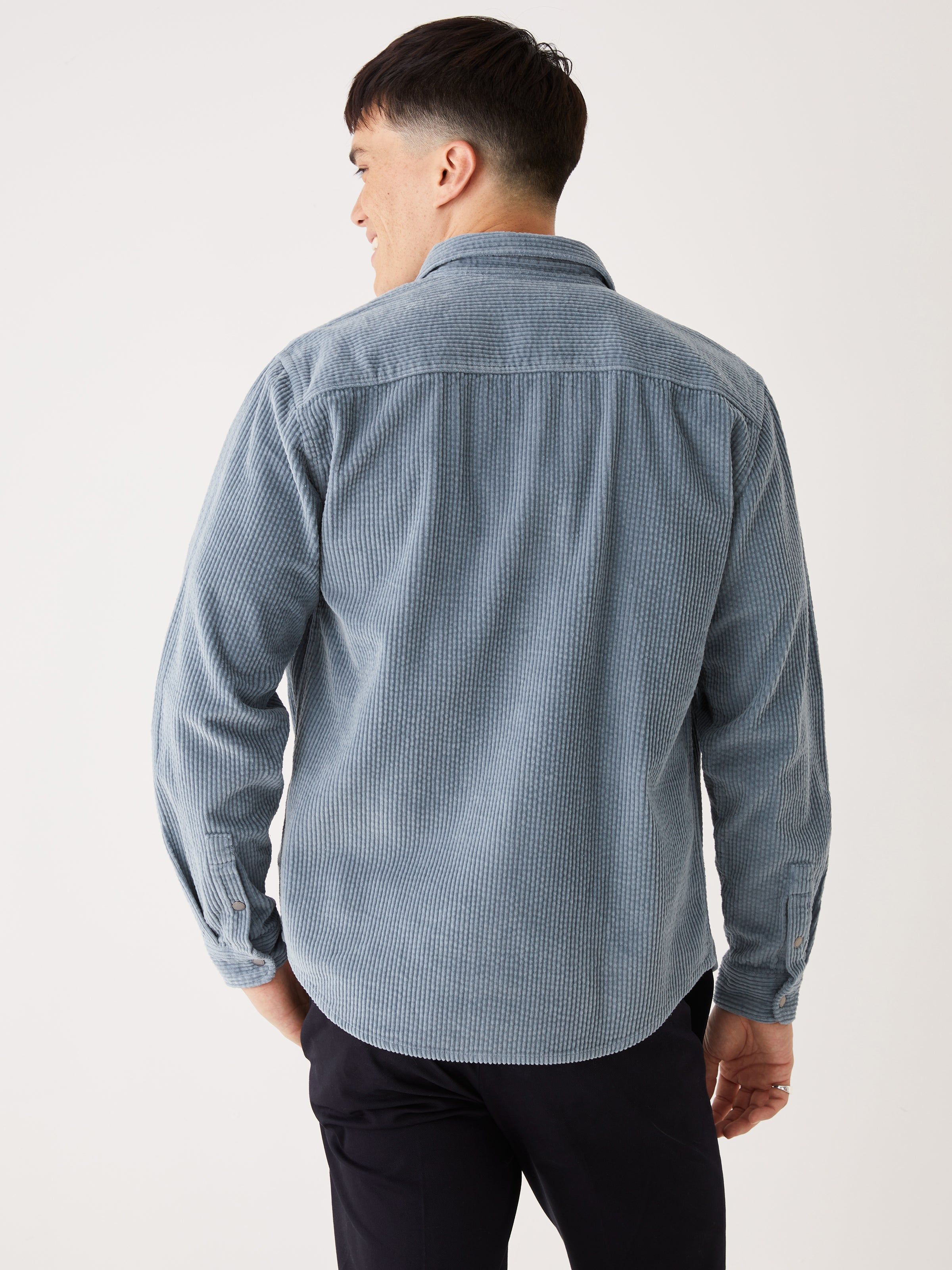The Corduroy Shirt in Light Blue sold by Frank & Oak product image thumbnail 3