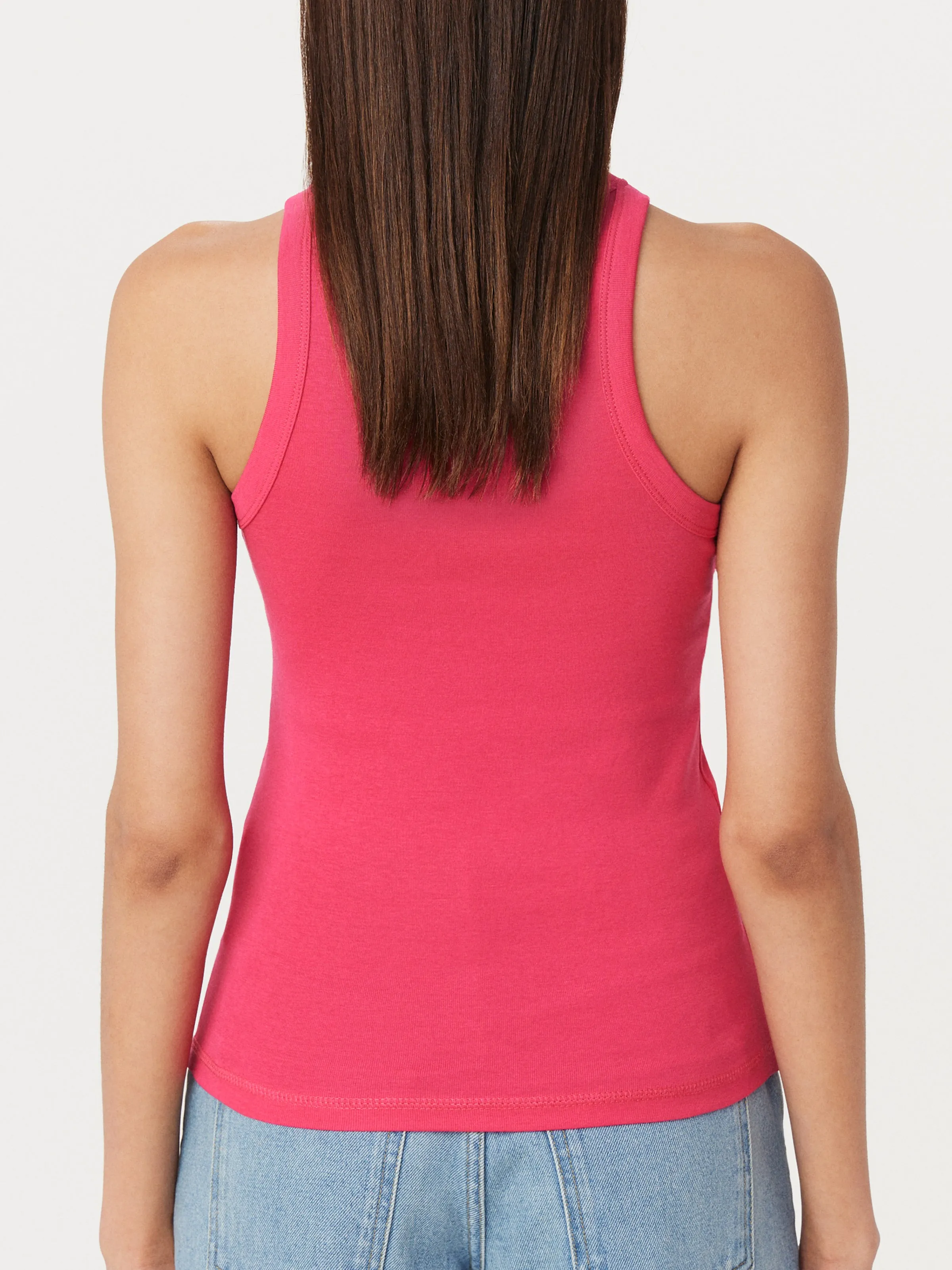 The Essential Tank Top in Fuchsia sold by Frank & Oak product image thumbnail 4