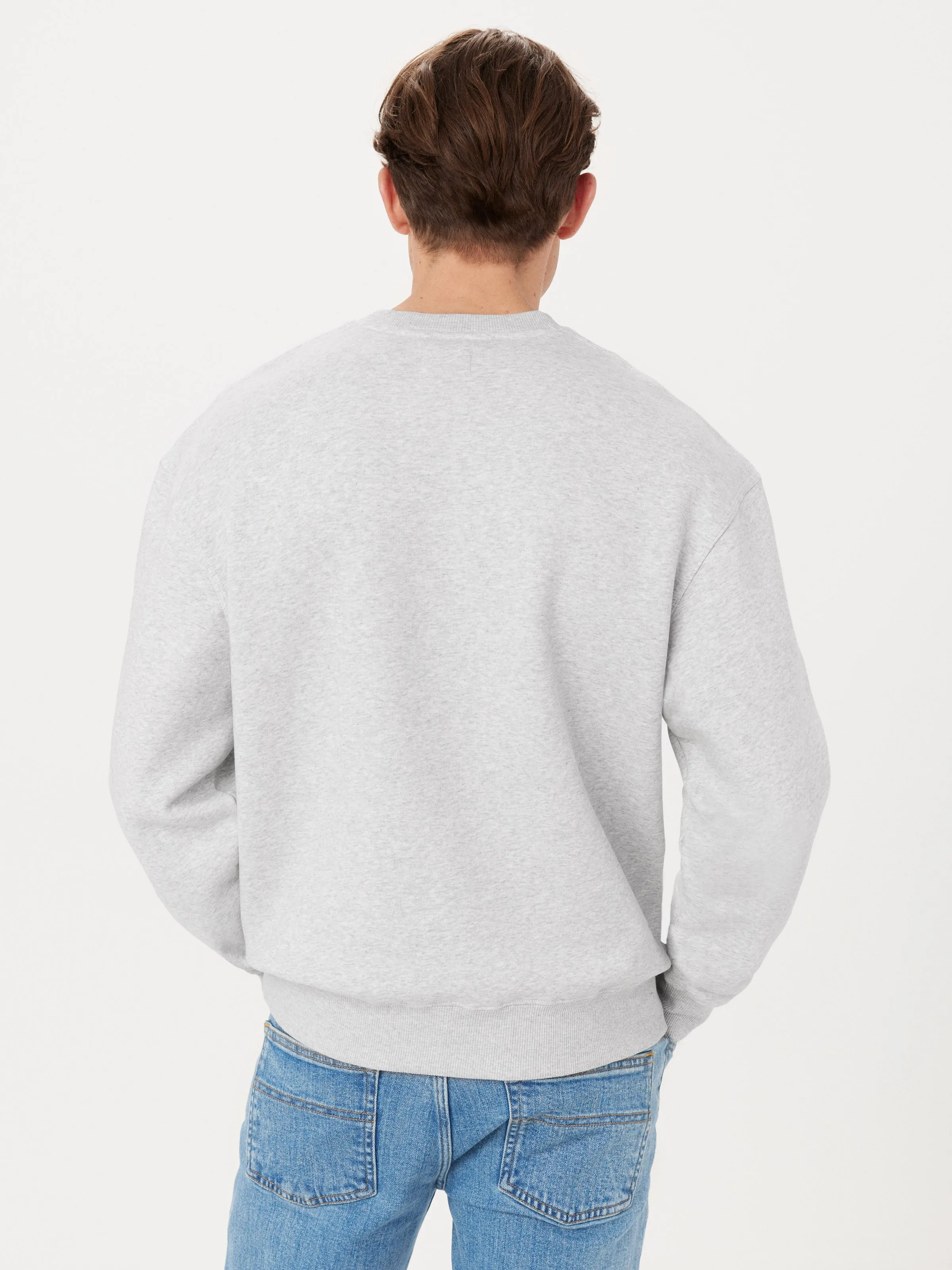 The Utility Fleece Sweatshirt in Light Grey sold by Frank & Oak product image thumbnail 3