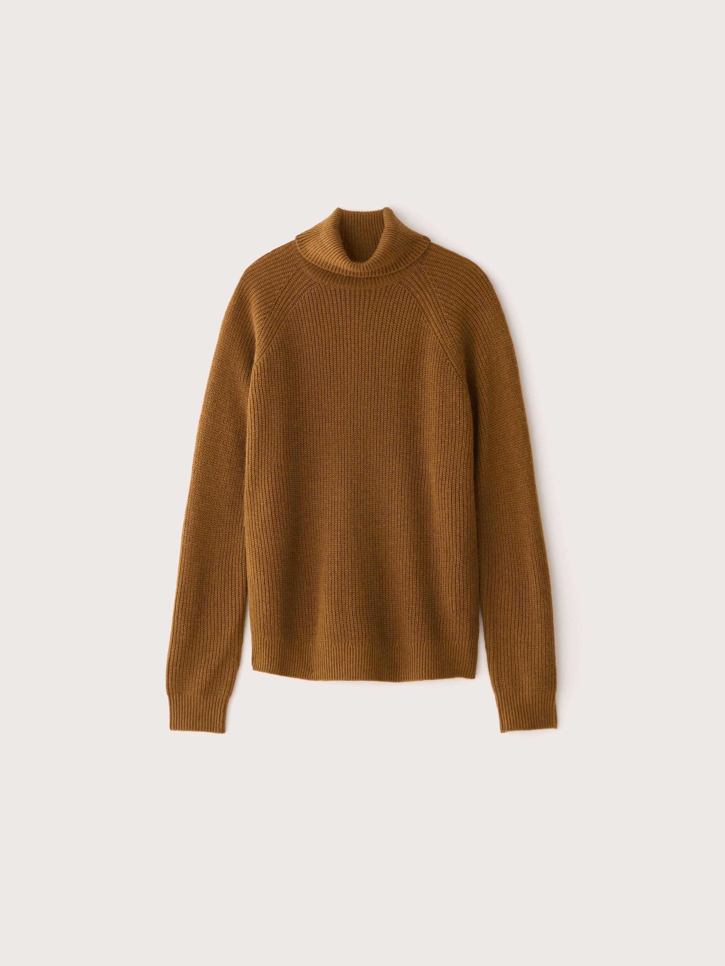 The Turtle Neck Sweater in Burnt Toffee sold by Frank & Oak product image thumbnail 5