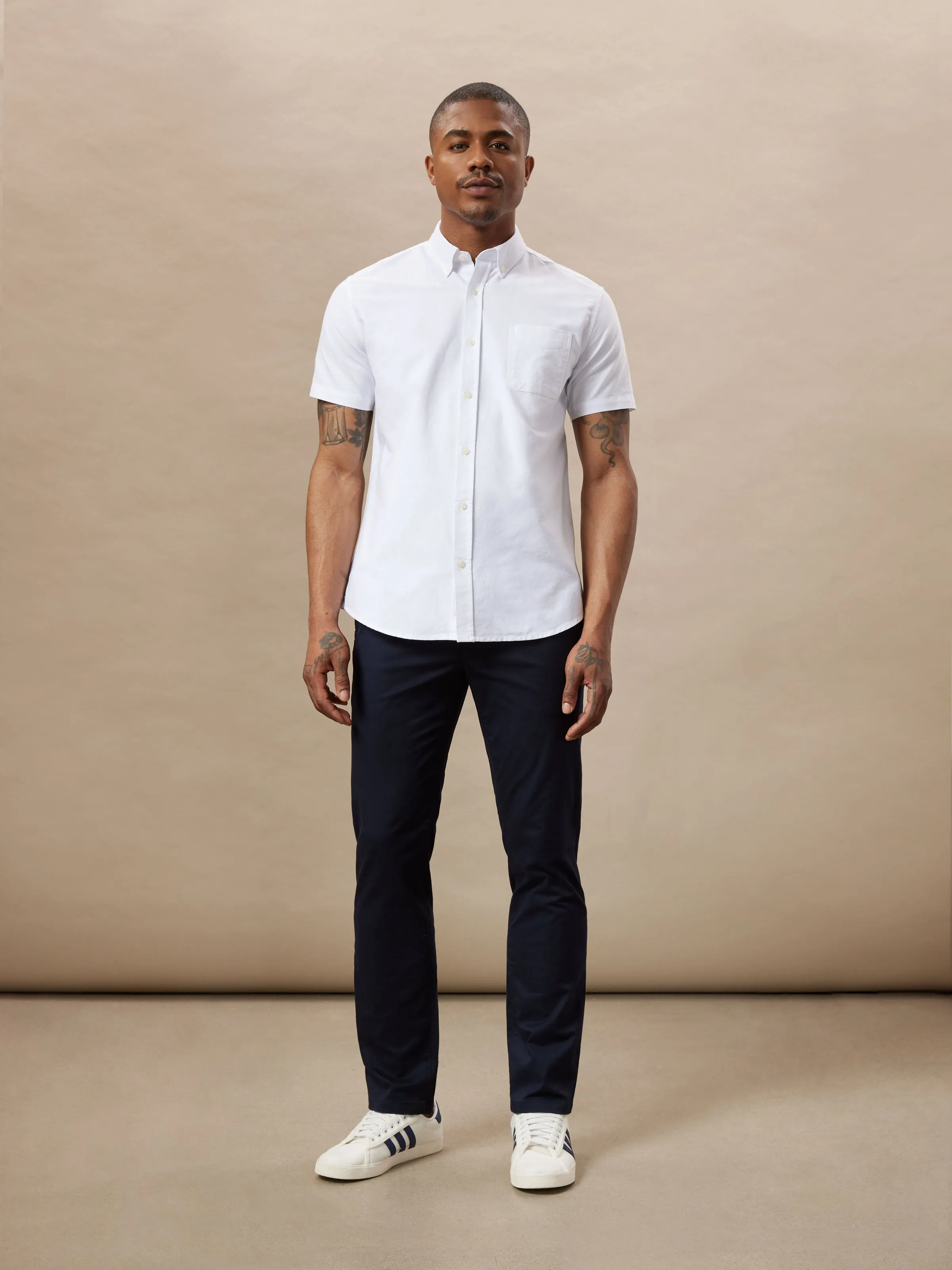 The Brunswick Slim Chino Pant in Deep Blue sold by Frank & Oak product image thumbnail 2