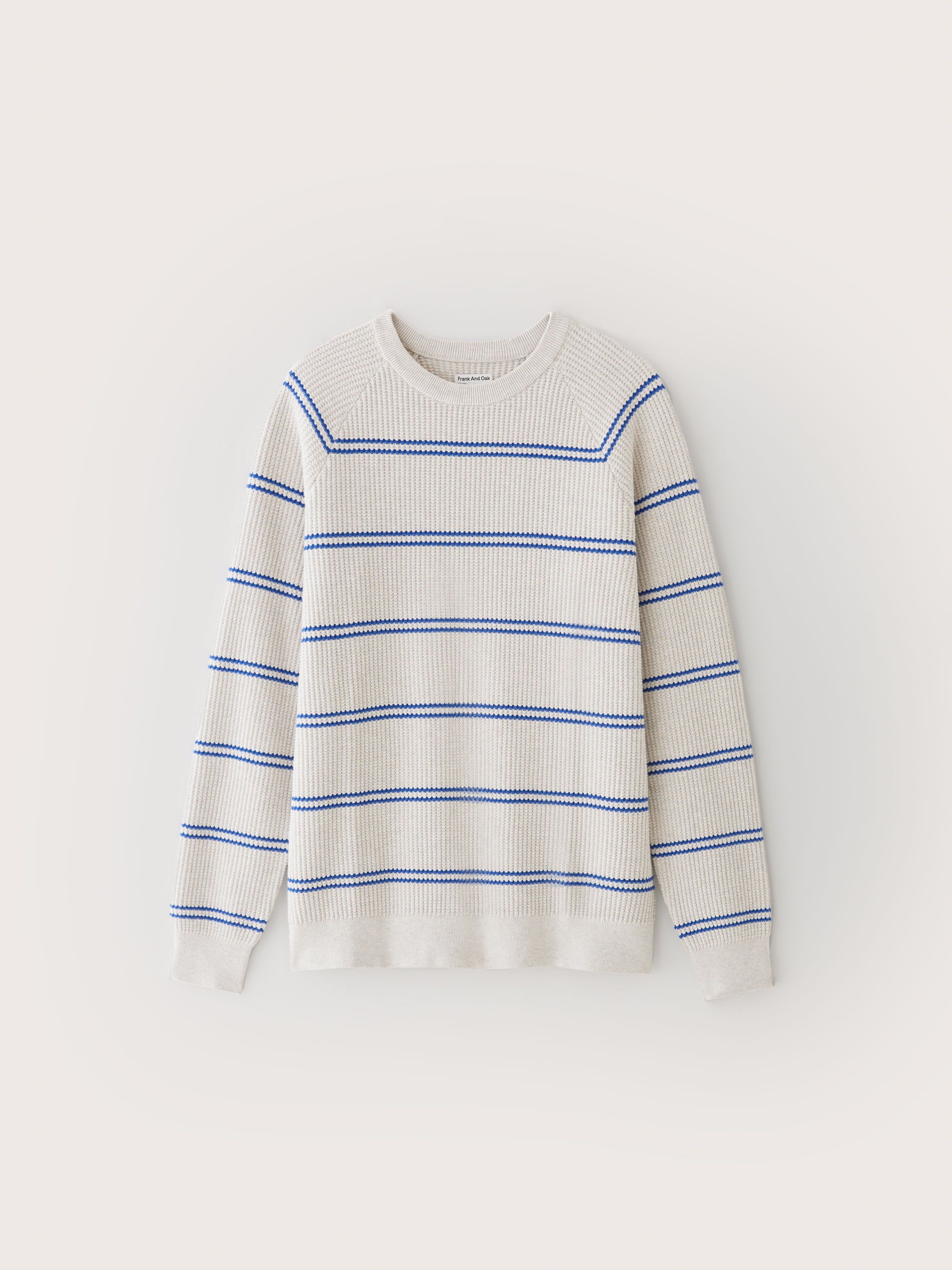 The Seacell™ Waffle Sweater in Carpenter Blue sold by Frank & Oak product image thumbnail 5