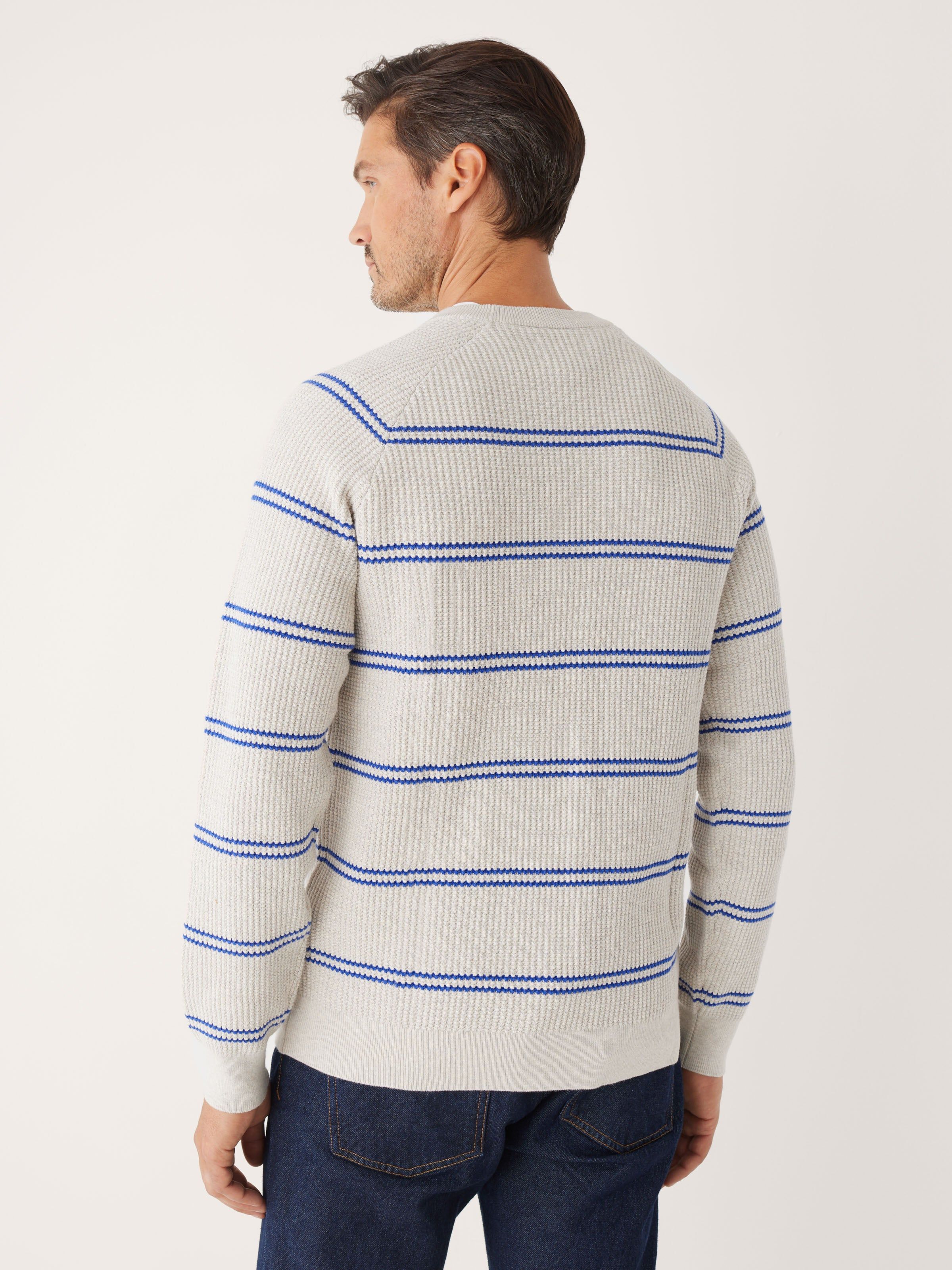 The Seacell™ Waffle Sweater in Carpenter Blue sold by Frank & Oak product image thumbnail 3