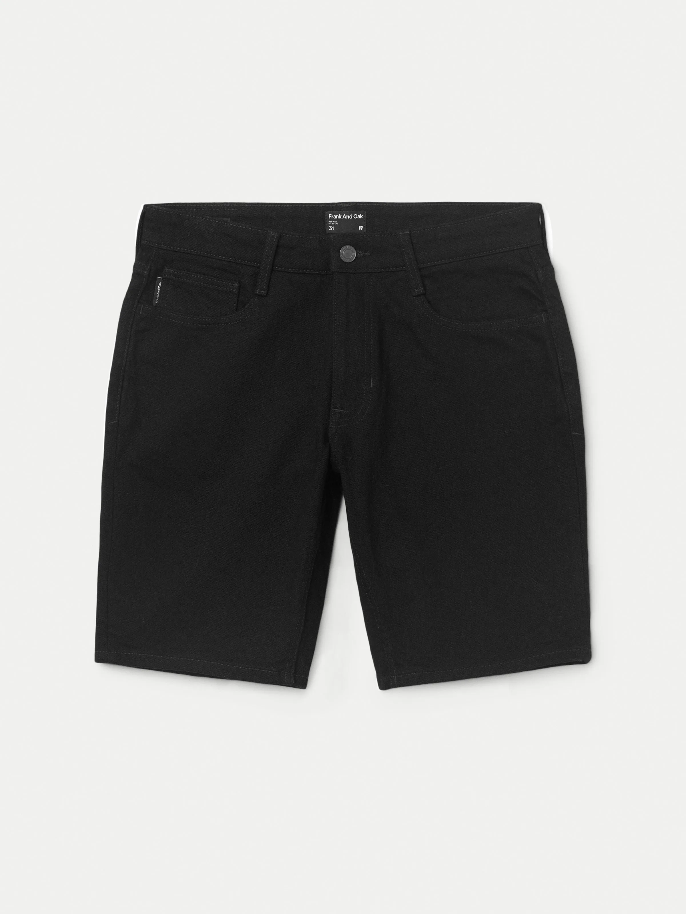 The Adam Slim 10in Short in Black sold by Frank & Oak product image thumbnail 5