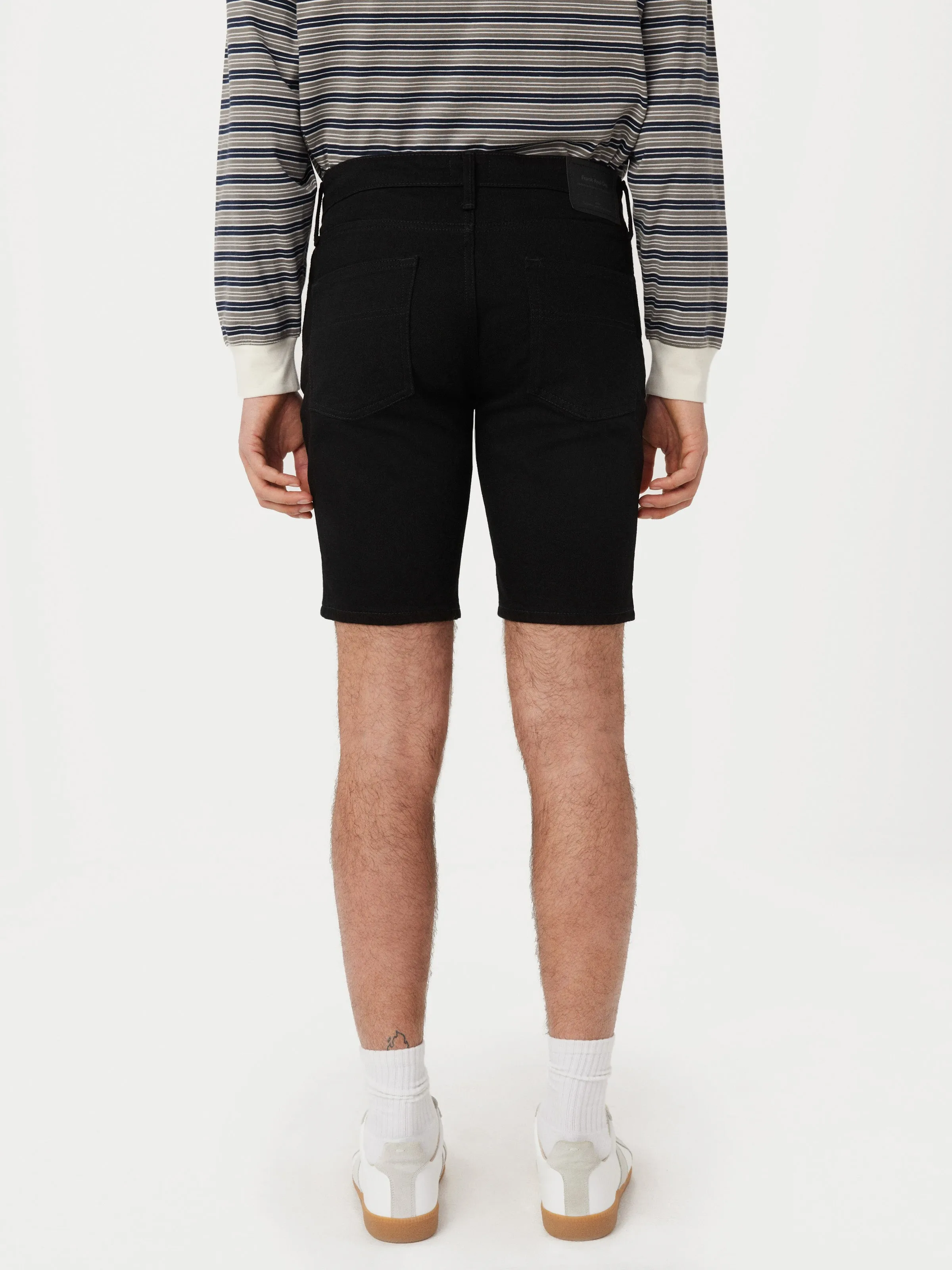 The Adam Slim 10in Short in Black sold by Frank & Oak product image thumbnail 3