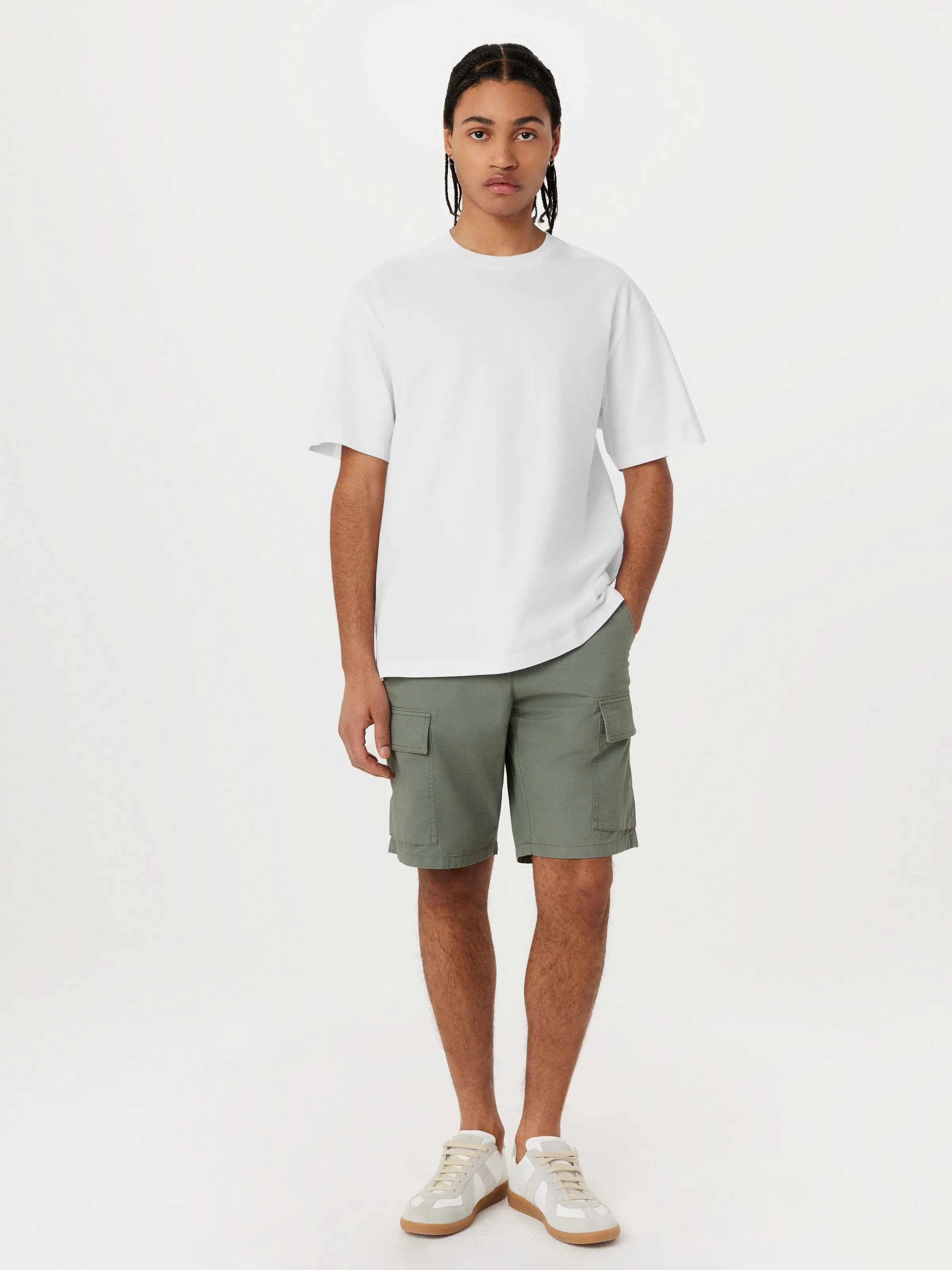The Loose T-Shirt in Bright White sold by Frank & Oak