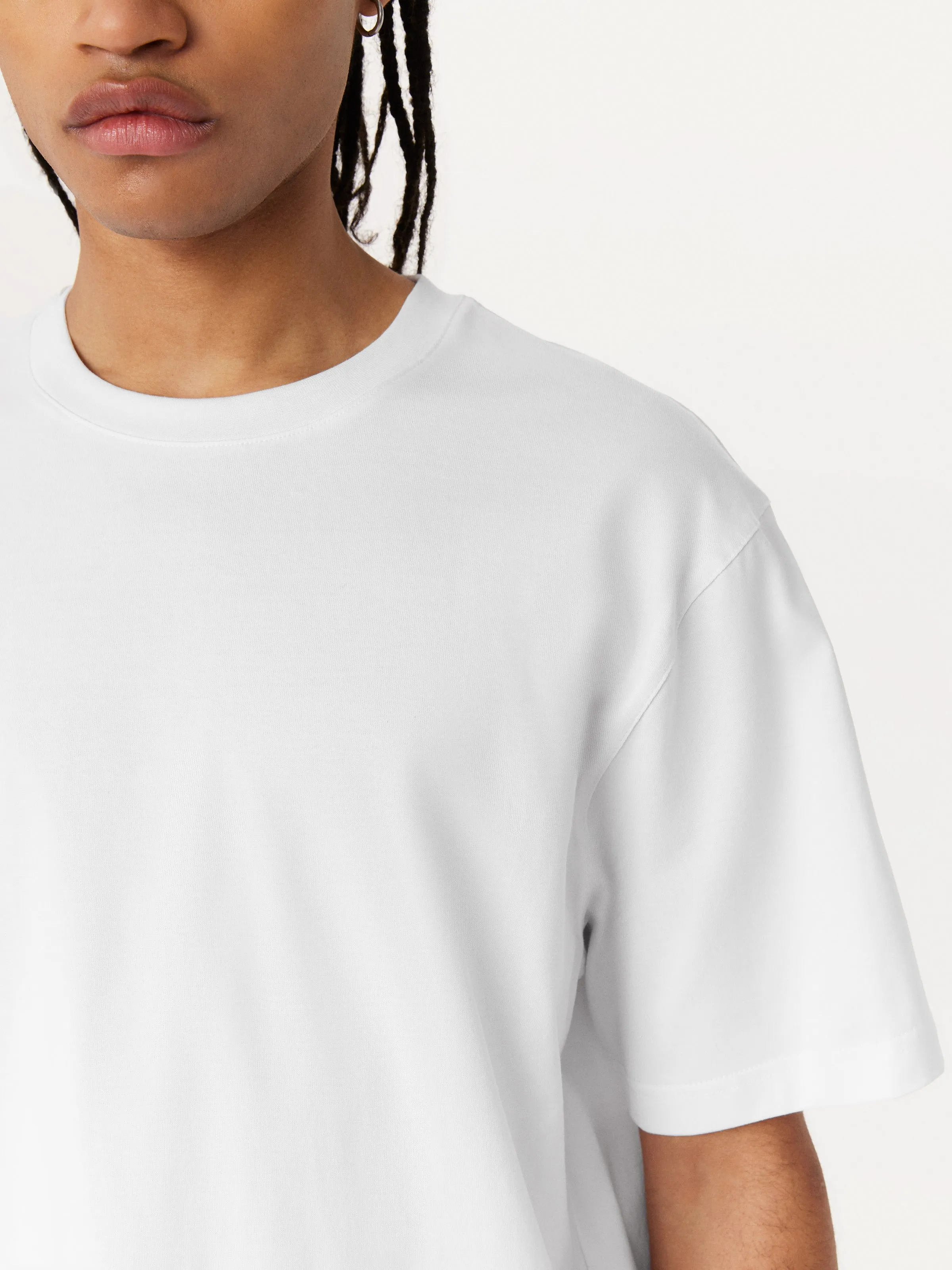 The Loose T-Shirt in Bright White sold by Frank & Oak product image thumbnail 2