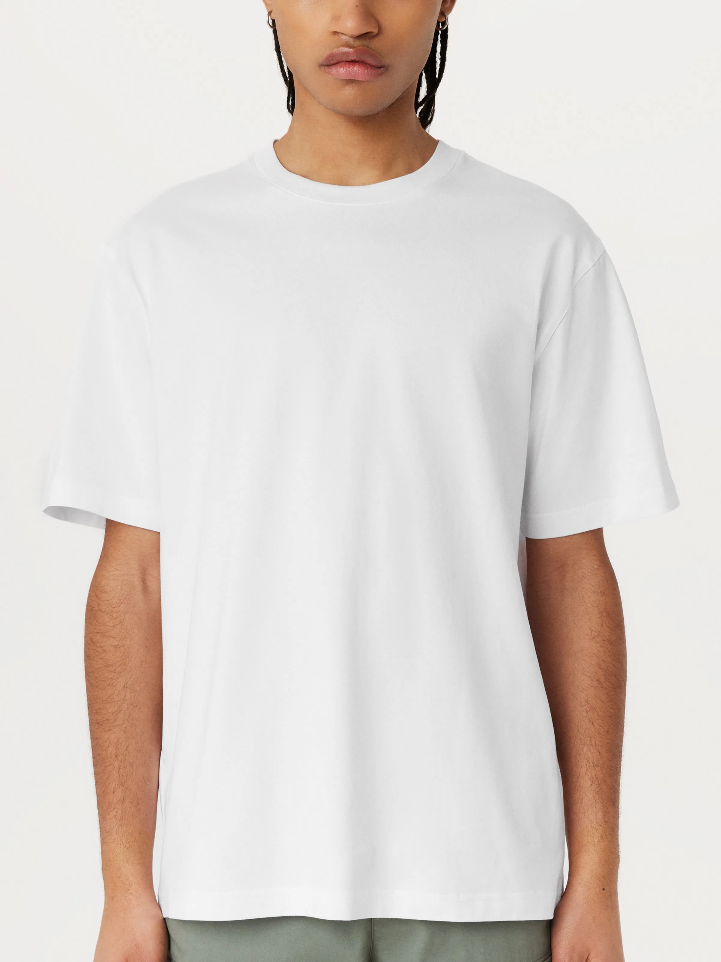 The Loose T-Shirt in Bright White sold by Frank & Oak product image thumbnail 3