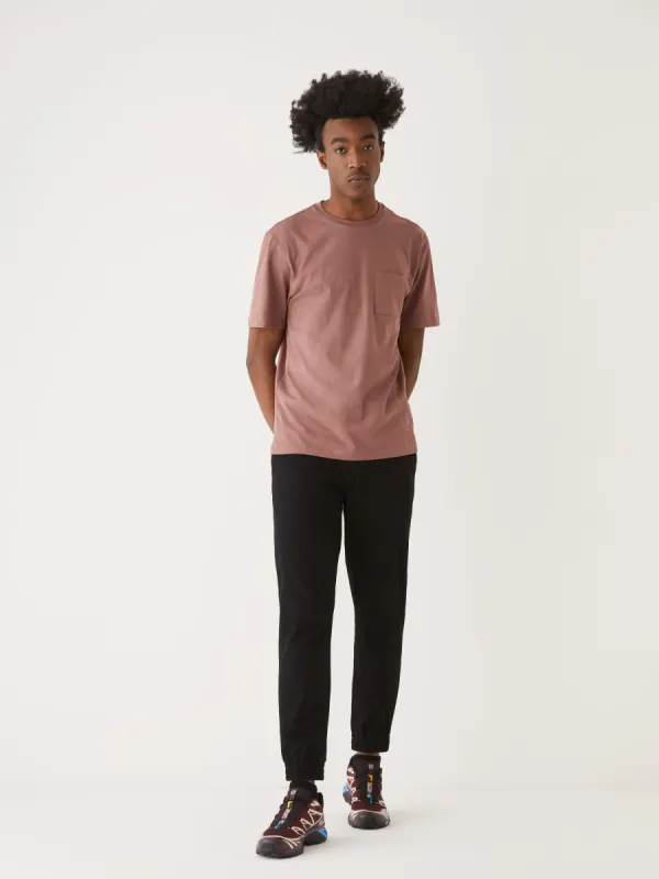 The Relaxed Fit Essential T-Shirt in Cognac sold by Frank & Oak
