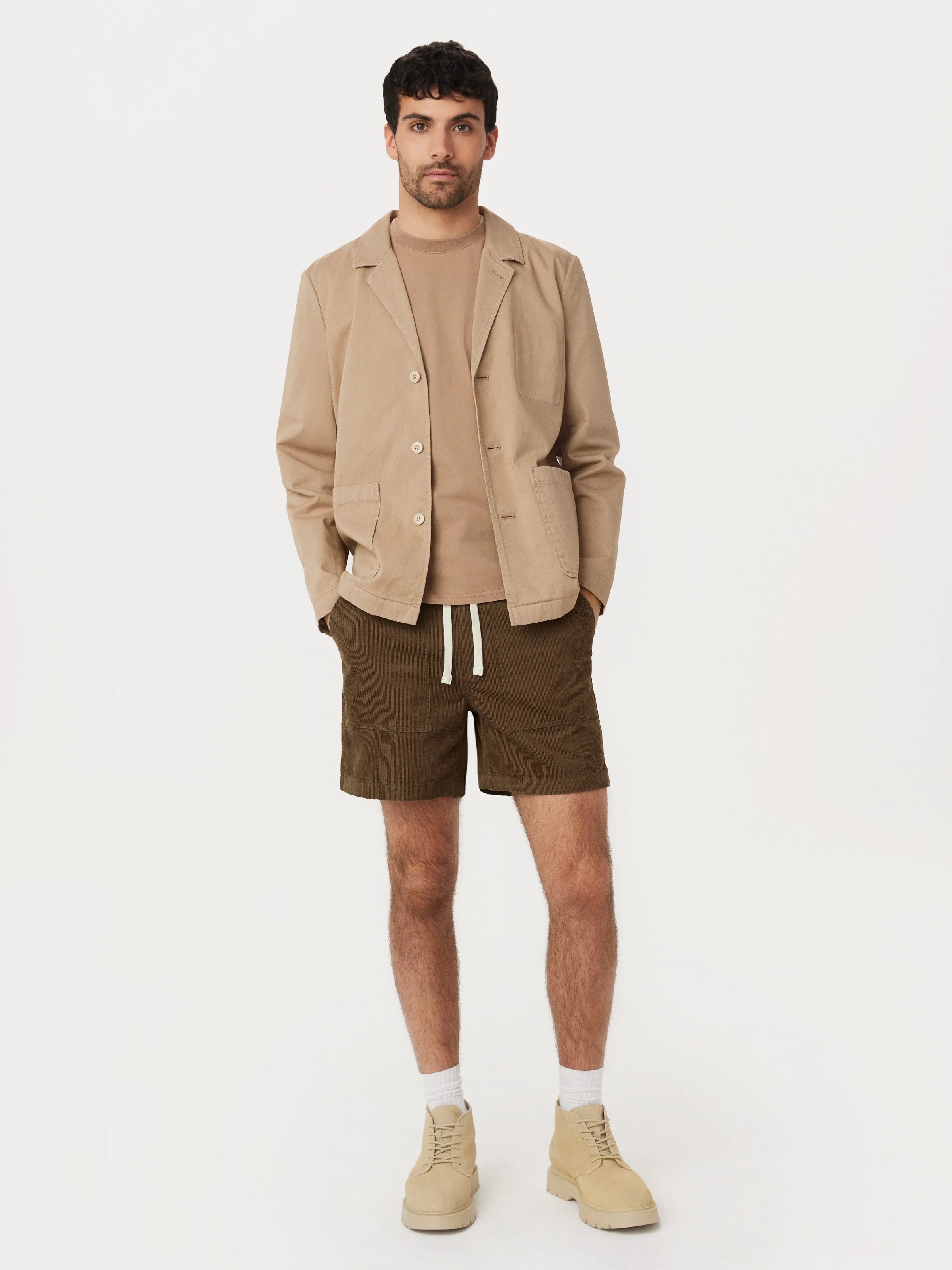 The Eco Dye Slim T-Shirt in Sepia sold by Frank & Oak product image thumbnail 2