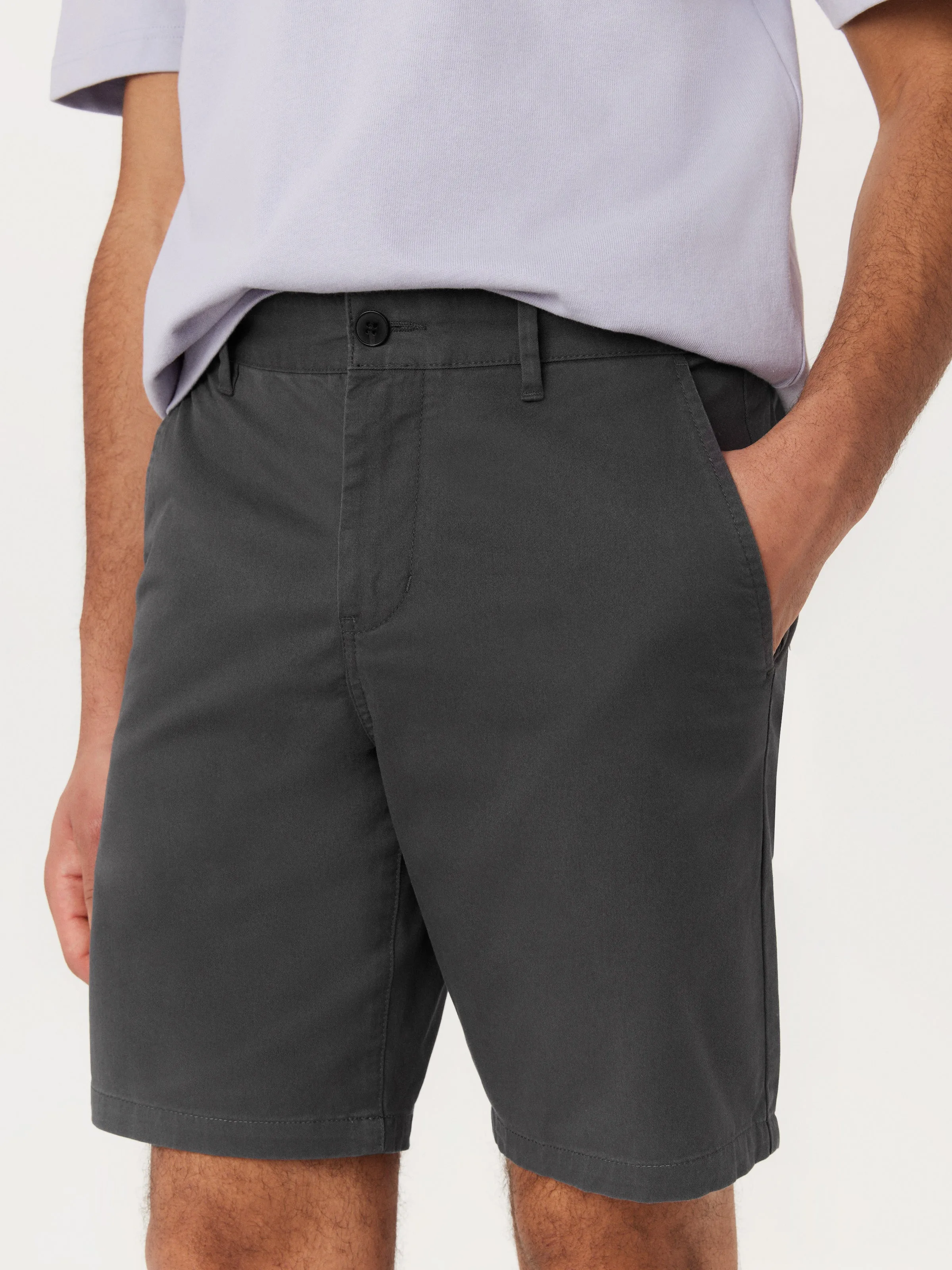 The Brunswick 9in Short in Iron Grey sold by Frank & Oak product image thumbnail 3