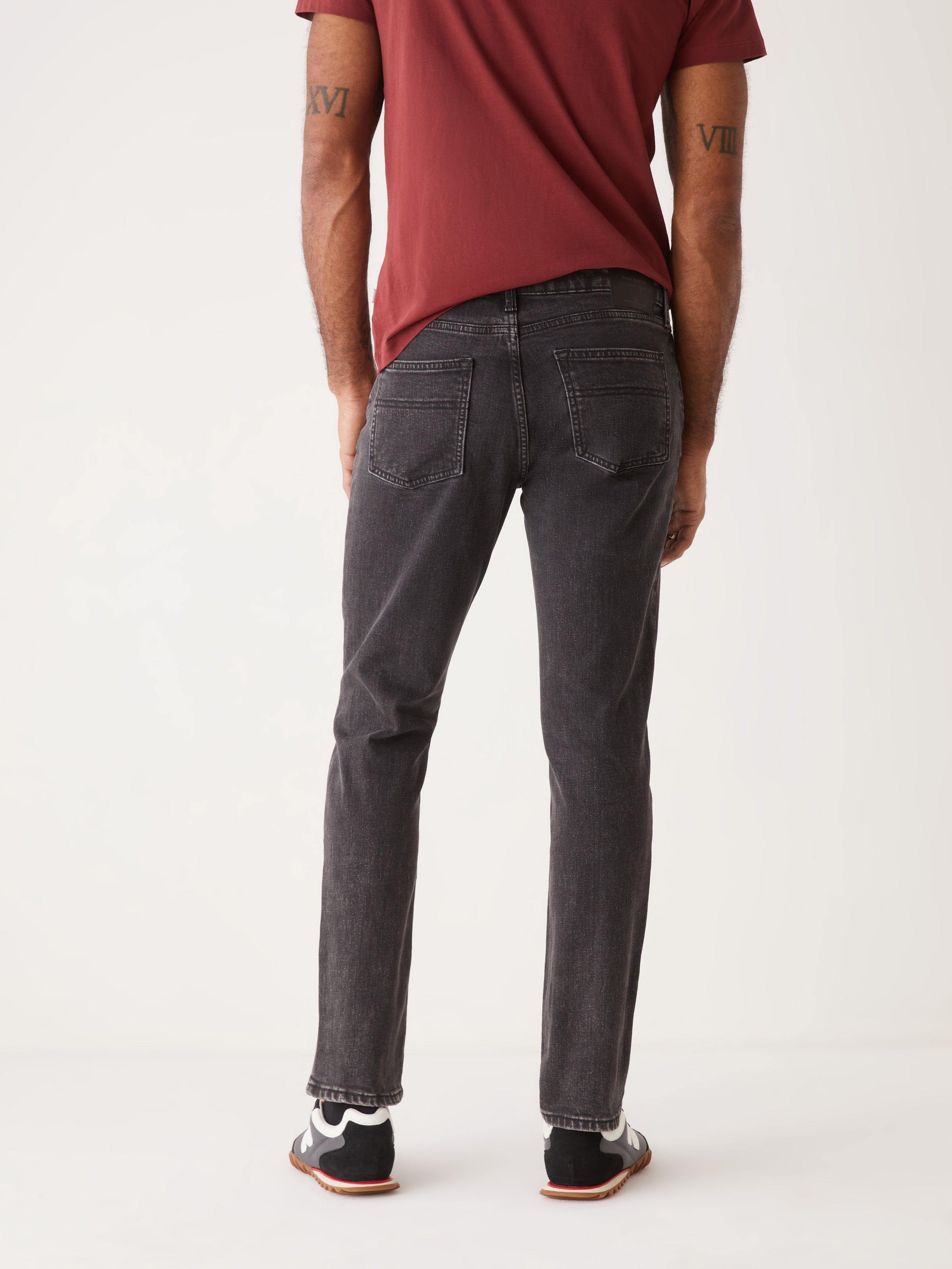 The Slim Fit Jean in Washed Black sold by Frank & Oak product image thumbnail 3