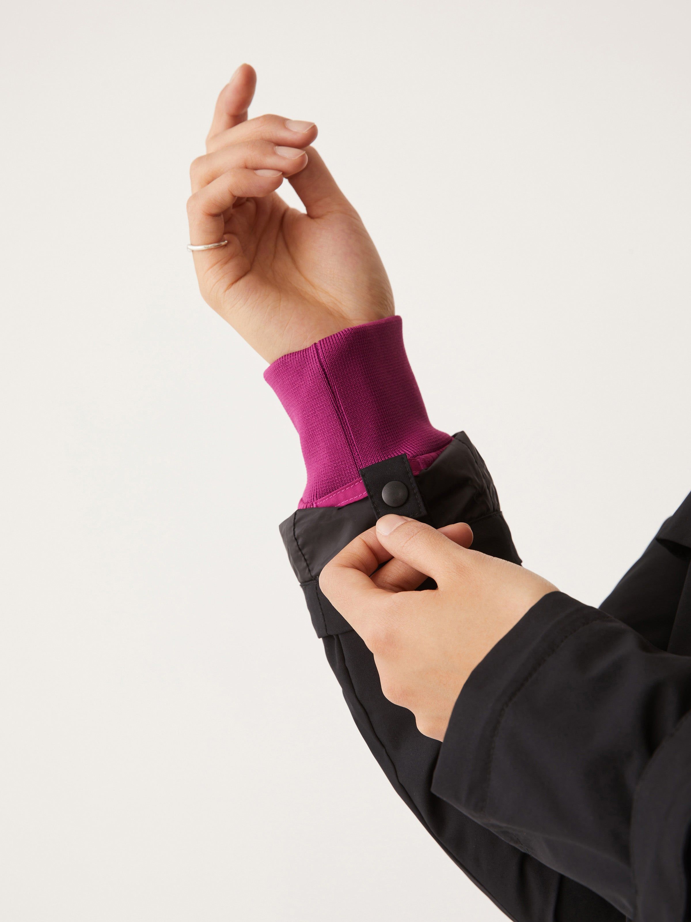 The Stanley Rain Jacket in Black sold by Frank & Oak product image thumbnail 10